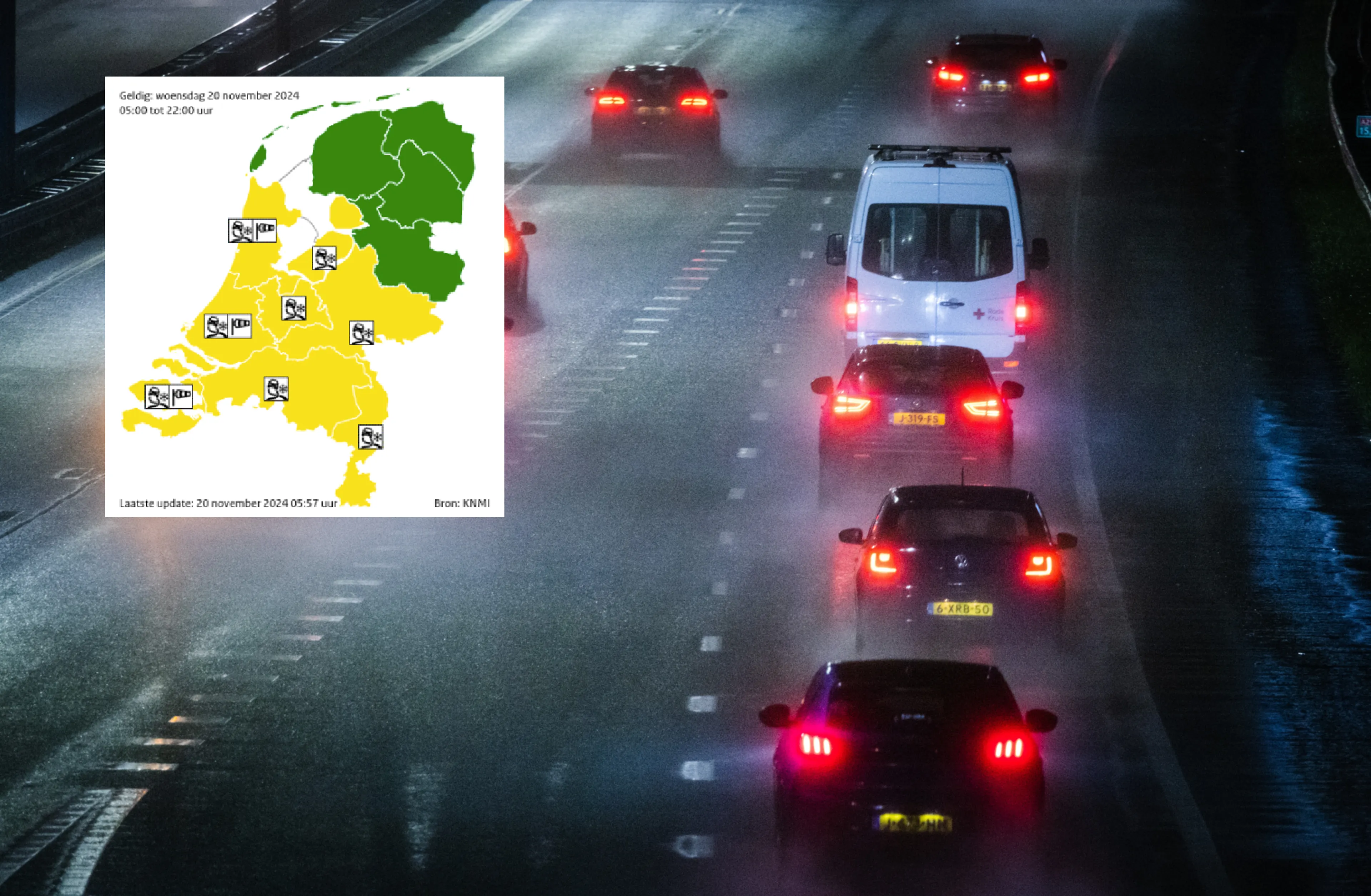 Mark redt vermist meisje van vluchtstrook op de snelweg: 'Schrok me kapot'