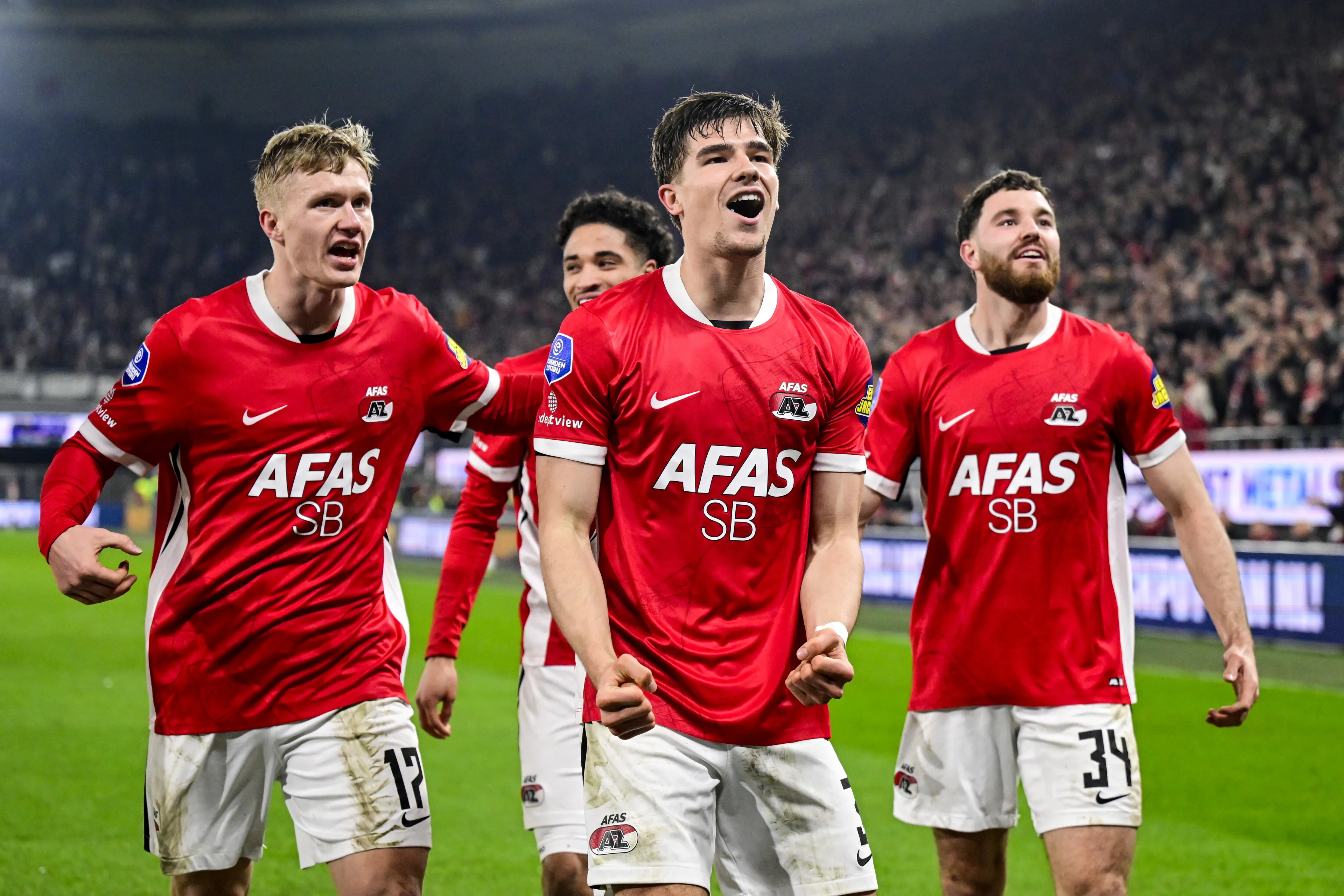 AZ staat na zege op Telstar in bekerfinale in De Kuip tegen NEC