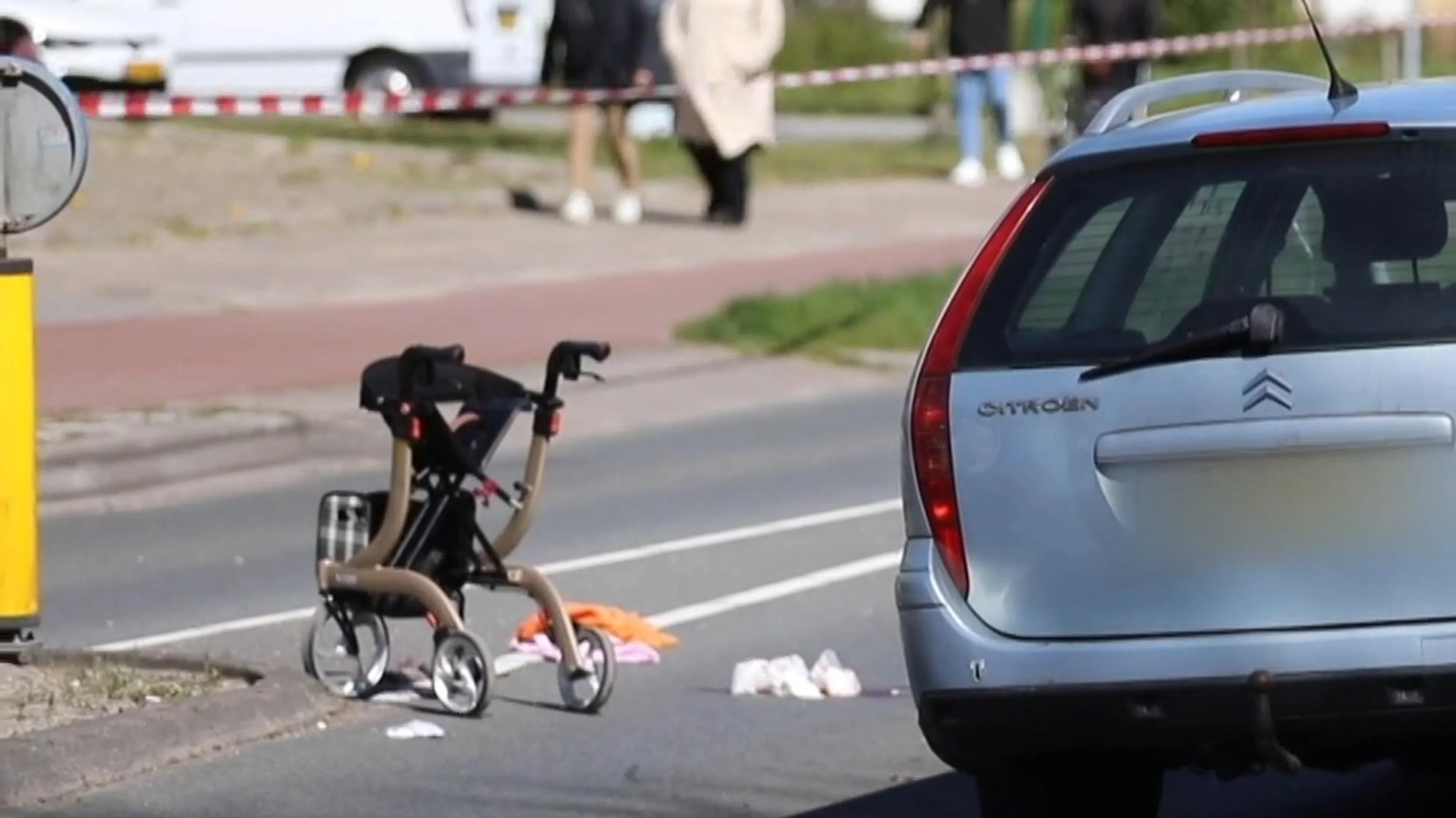 Vrouw met rollator geschept op zebrapad en raakt zwaargewond