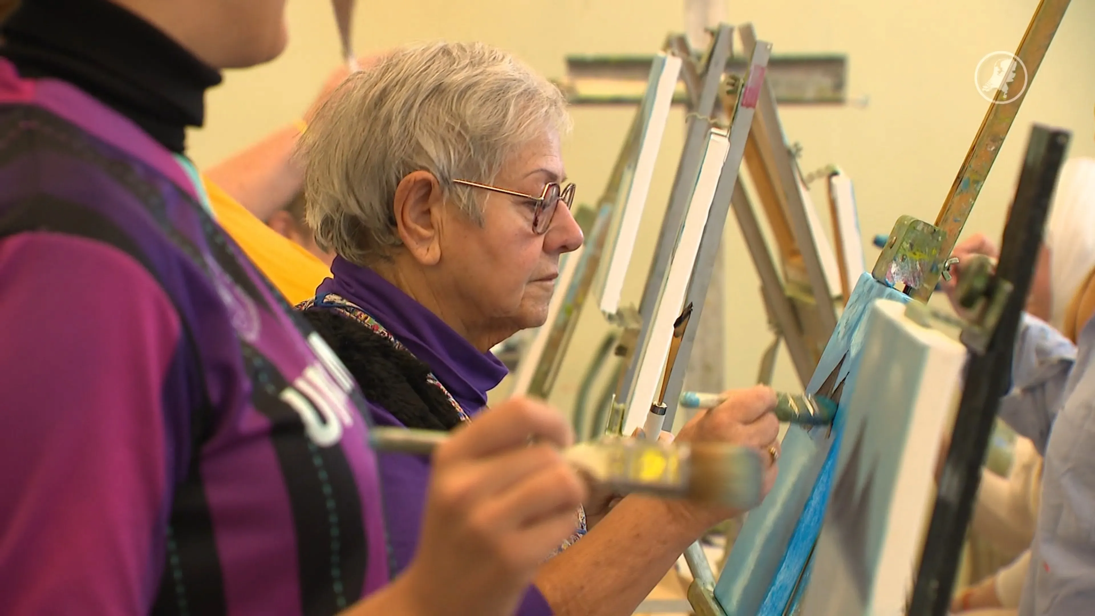 Geen Blue Monday, maar een ‘Blooming Monday’ met Bob Ross schildercursus
