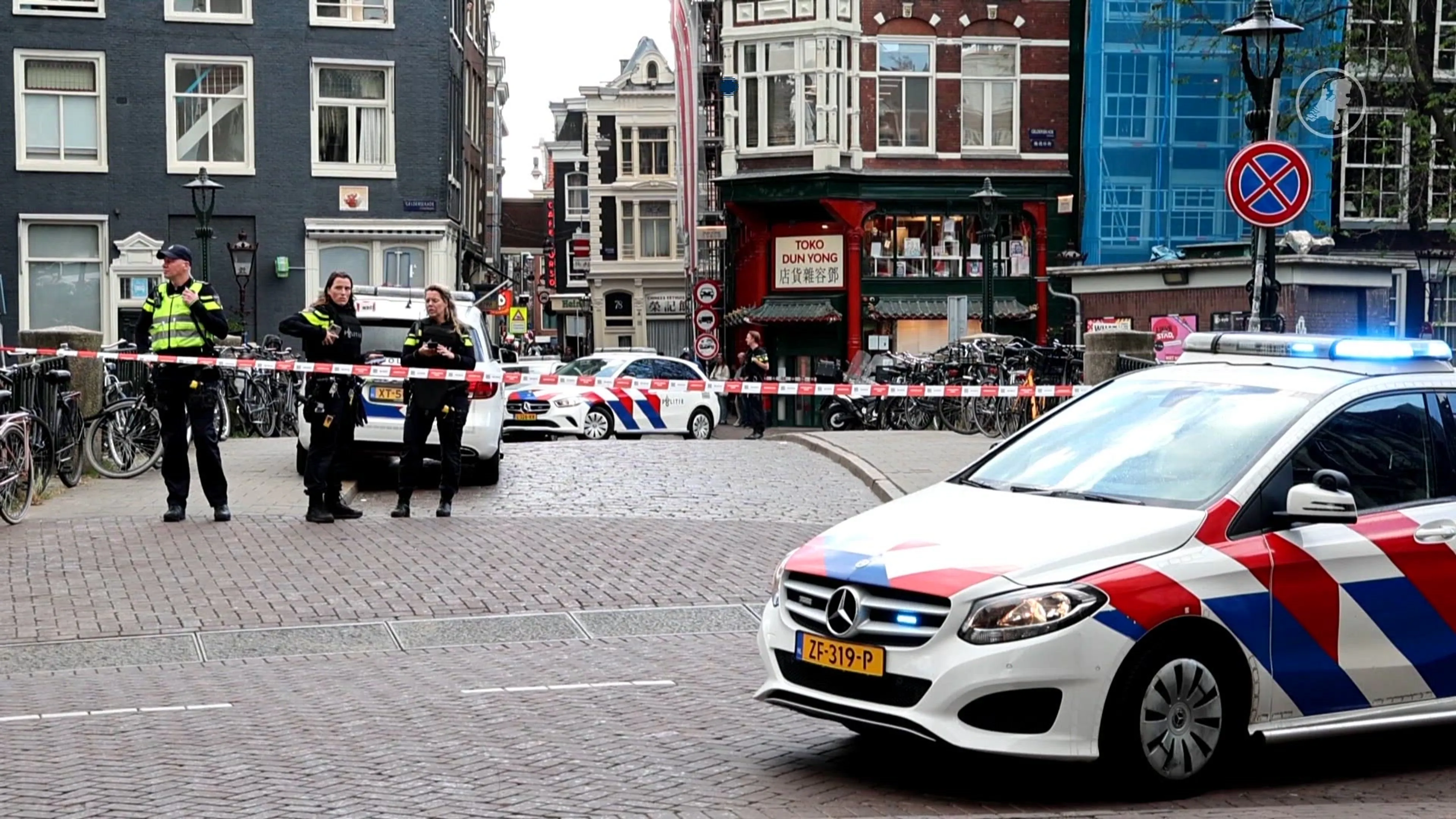 Schietpartij in midden in centrum Amsterdam