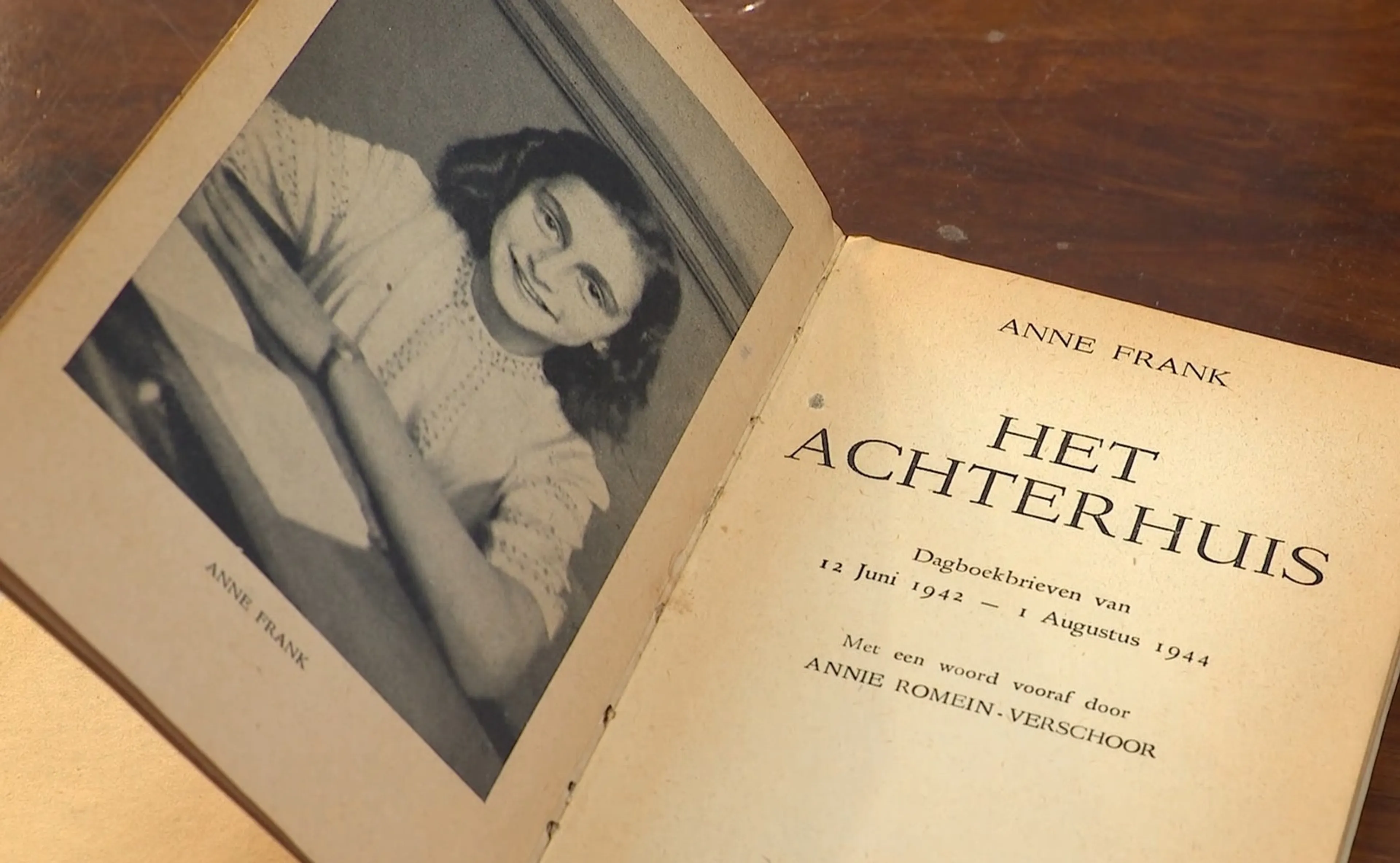 Bijzonder: zeldzame eerste druk dagboek Anne Frank gevonden bij kringloop