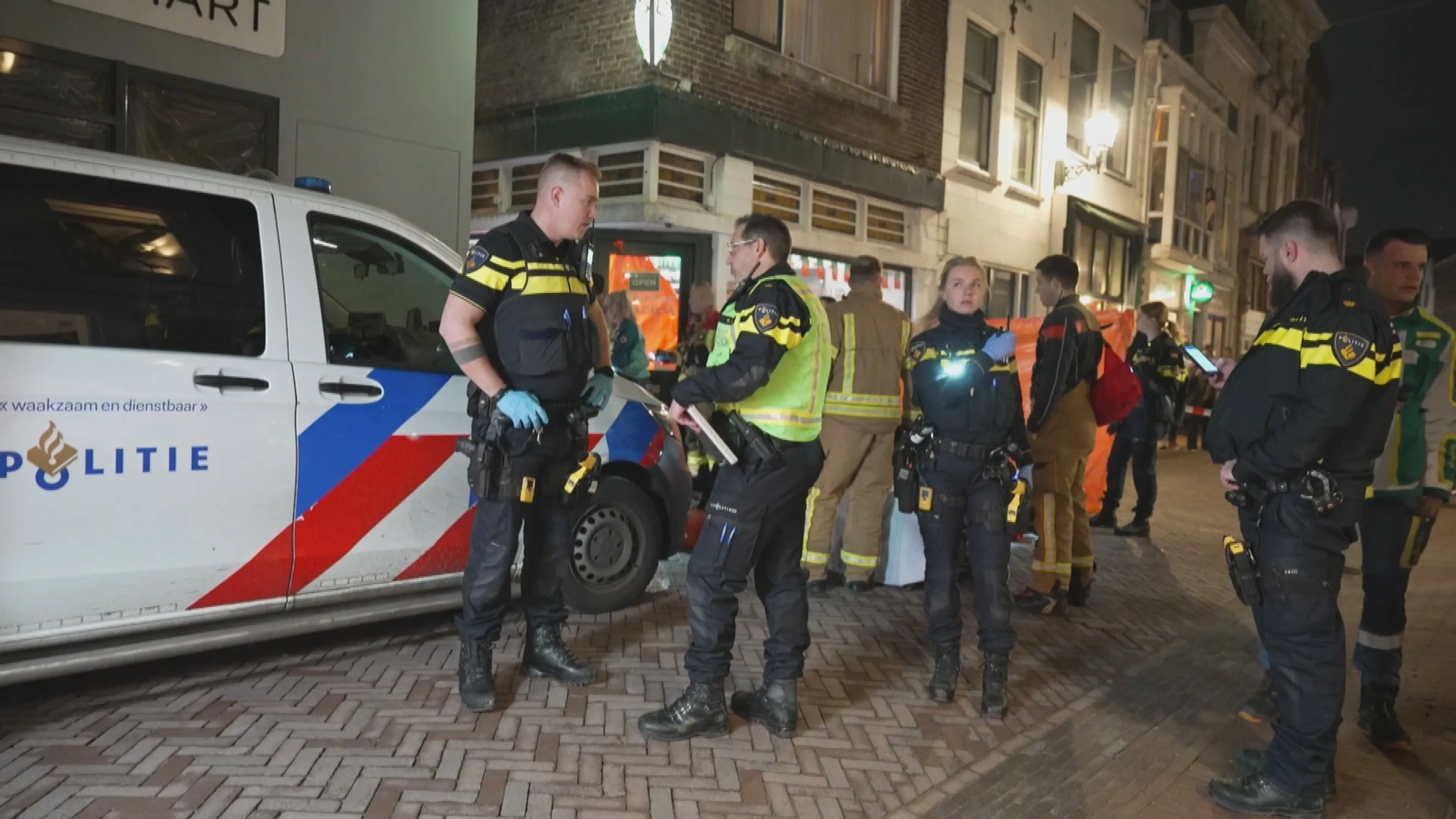 Man (51) overleden na steekincident in centrum Schiedam, ging woordenwisseling aan vooraf