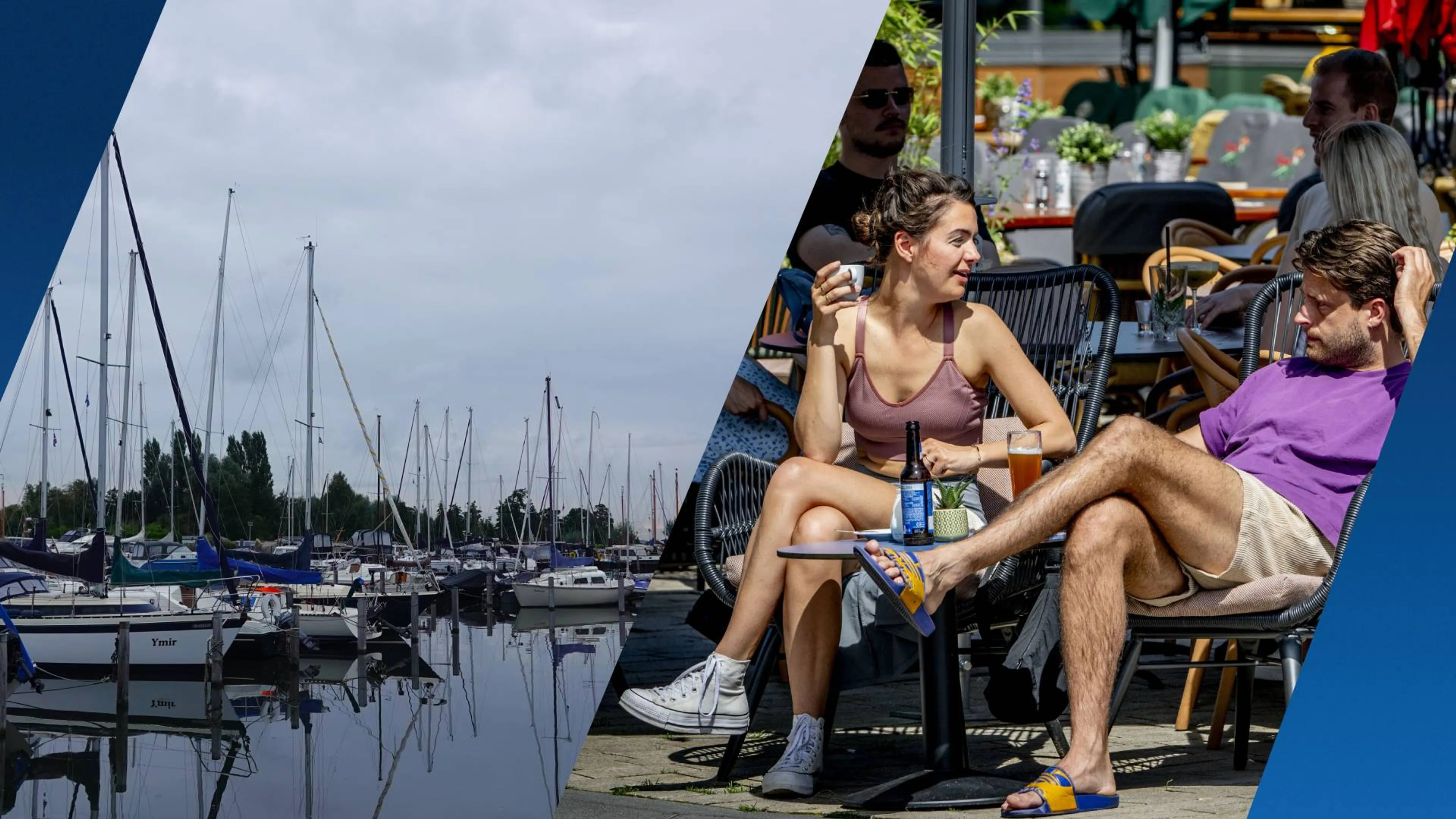 Nog even koeler, zaterdag weer zomers met 25 graden