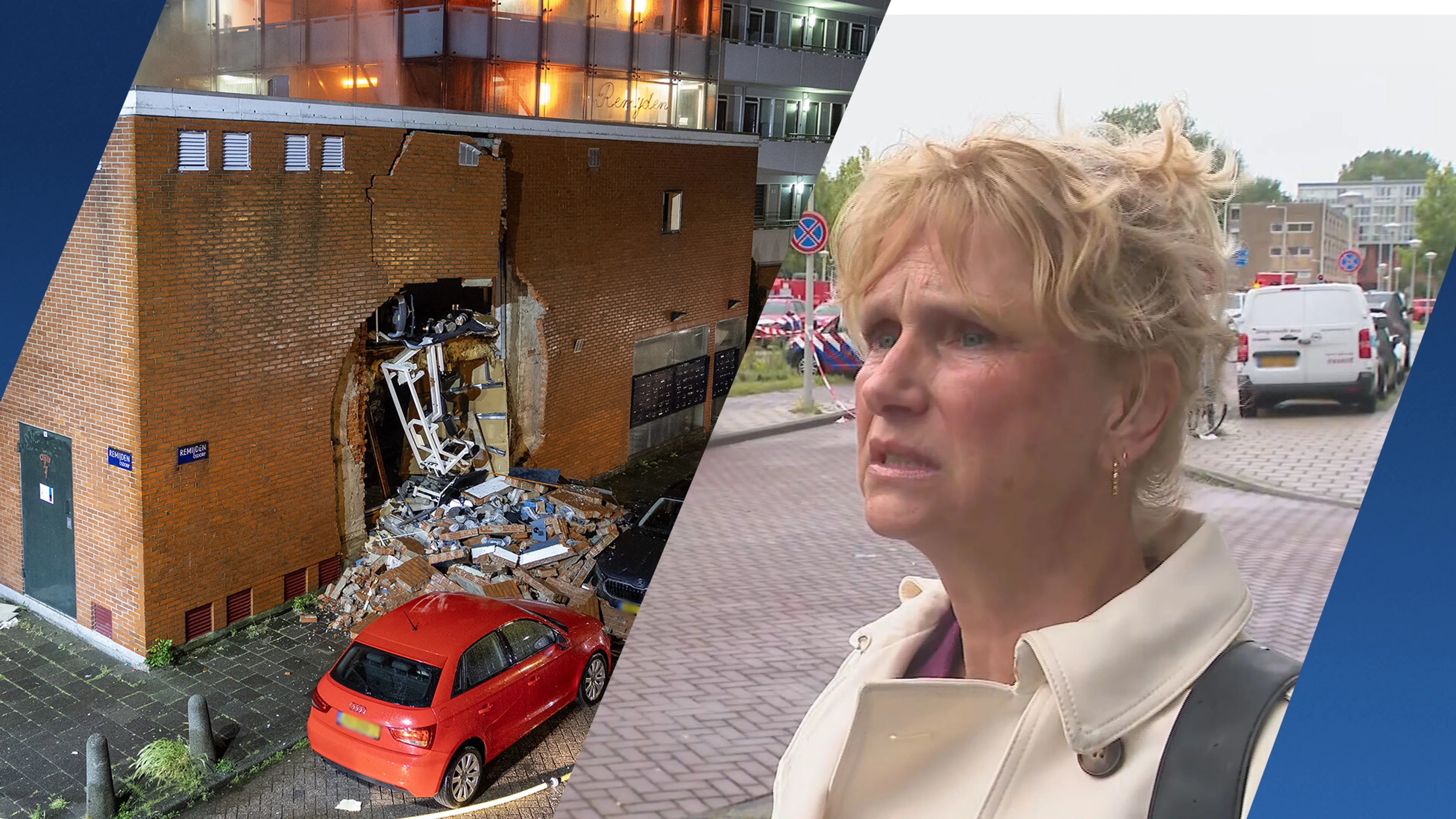 Omwonenden geschrokken door explosie in Amsterdam: 'Ik hoorde mensen schreeuwen'