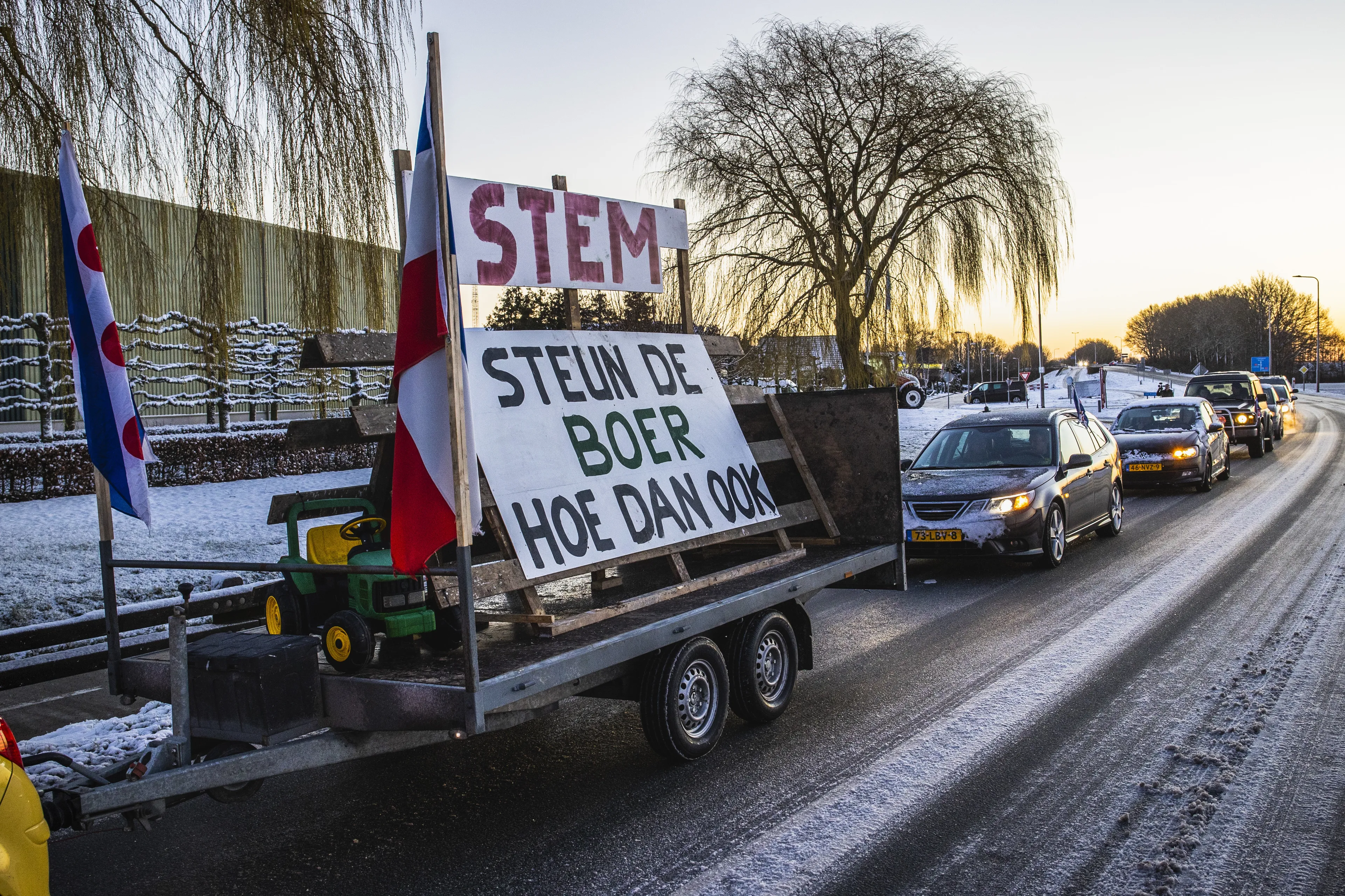 Boeren onderweg naar Zuiderpark in Den Haag voor 'grootste actie' ooit