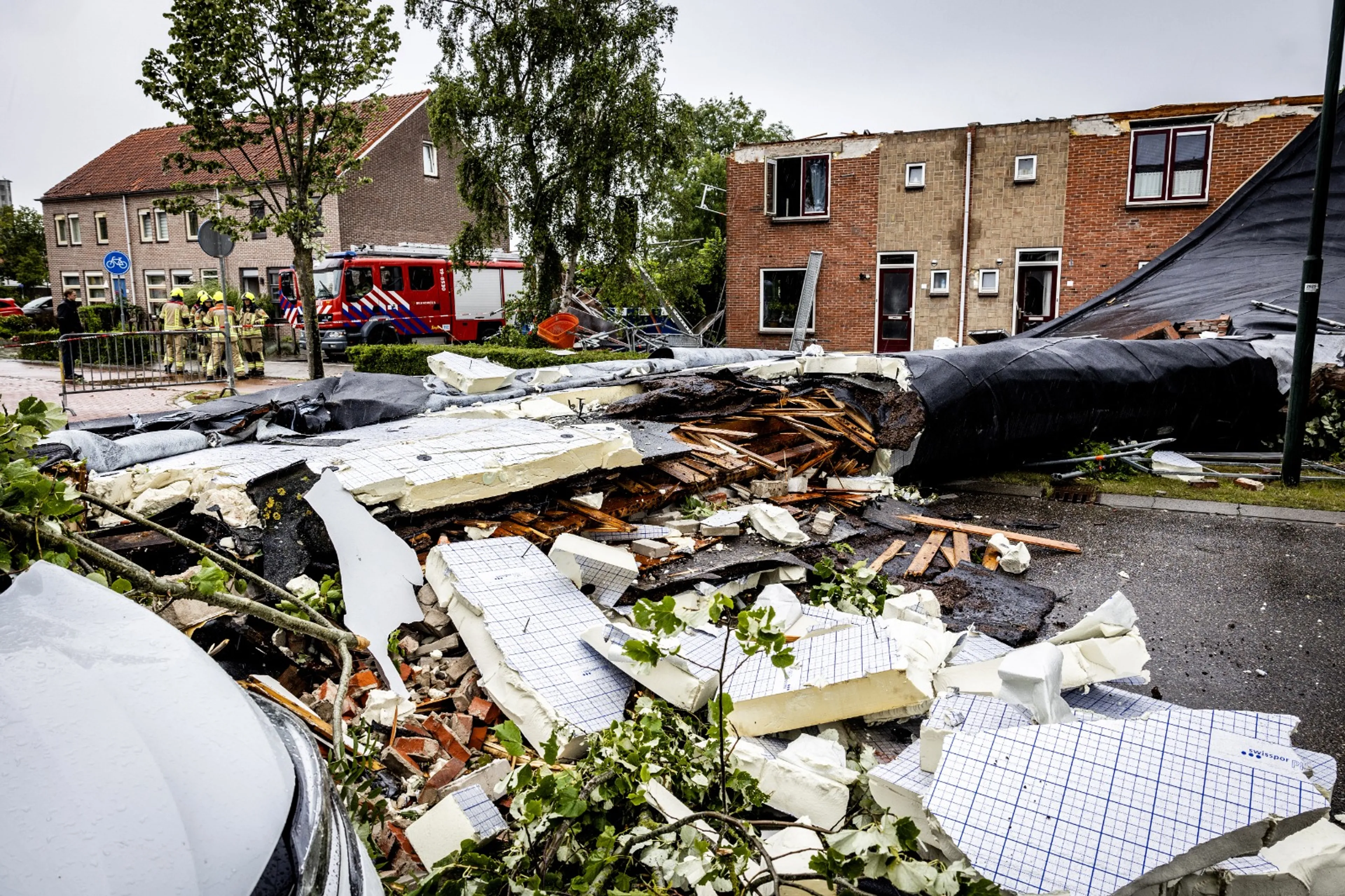 Een dode en negen gewonden door tornado Zierikzee
