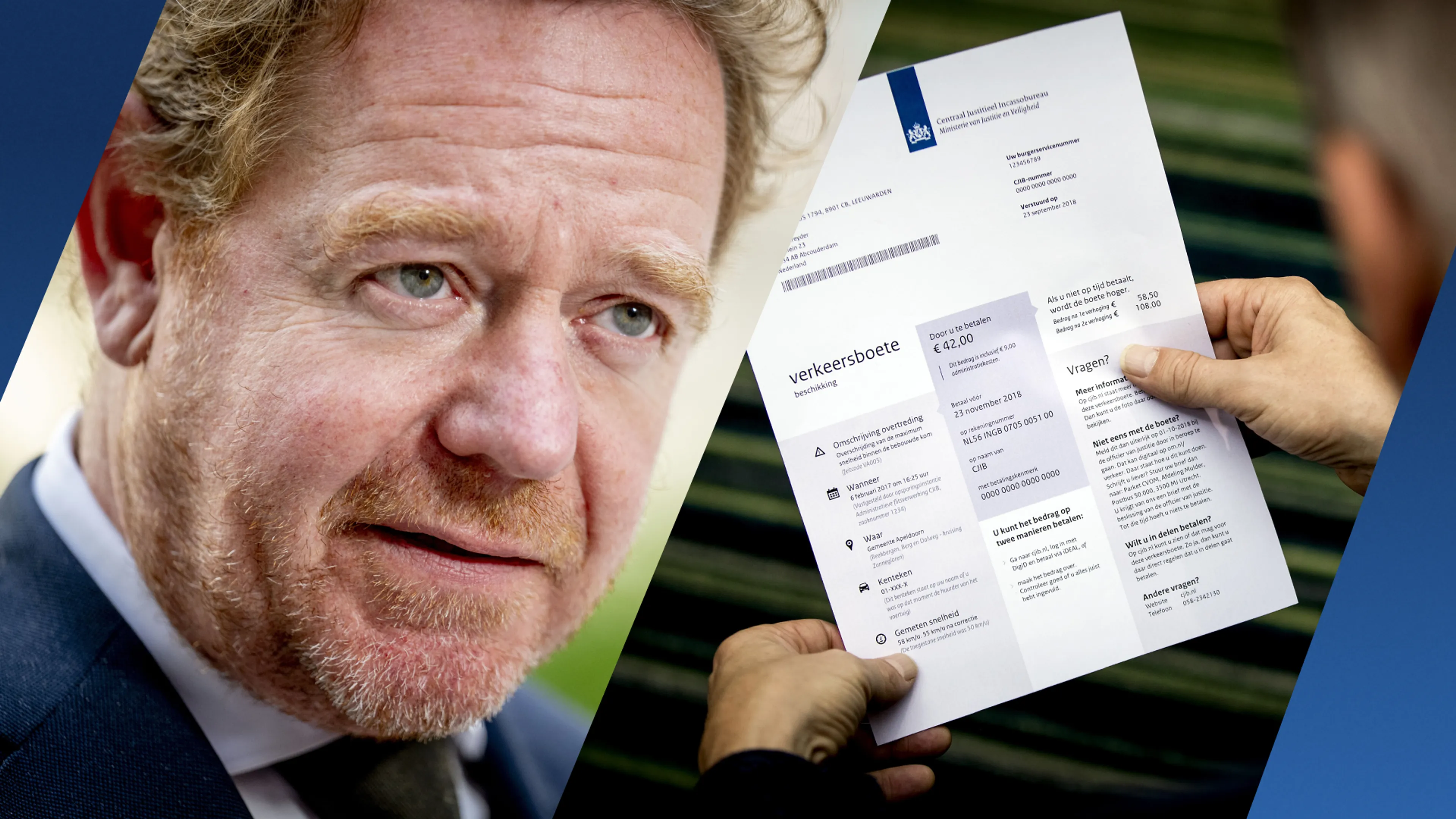 Van Weel: geen geld om verkeersboetes gelijk te houden