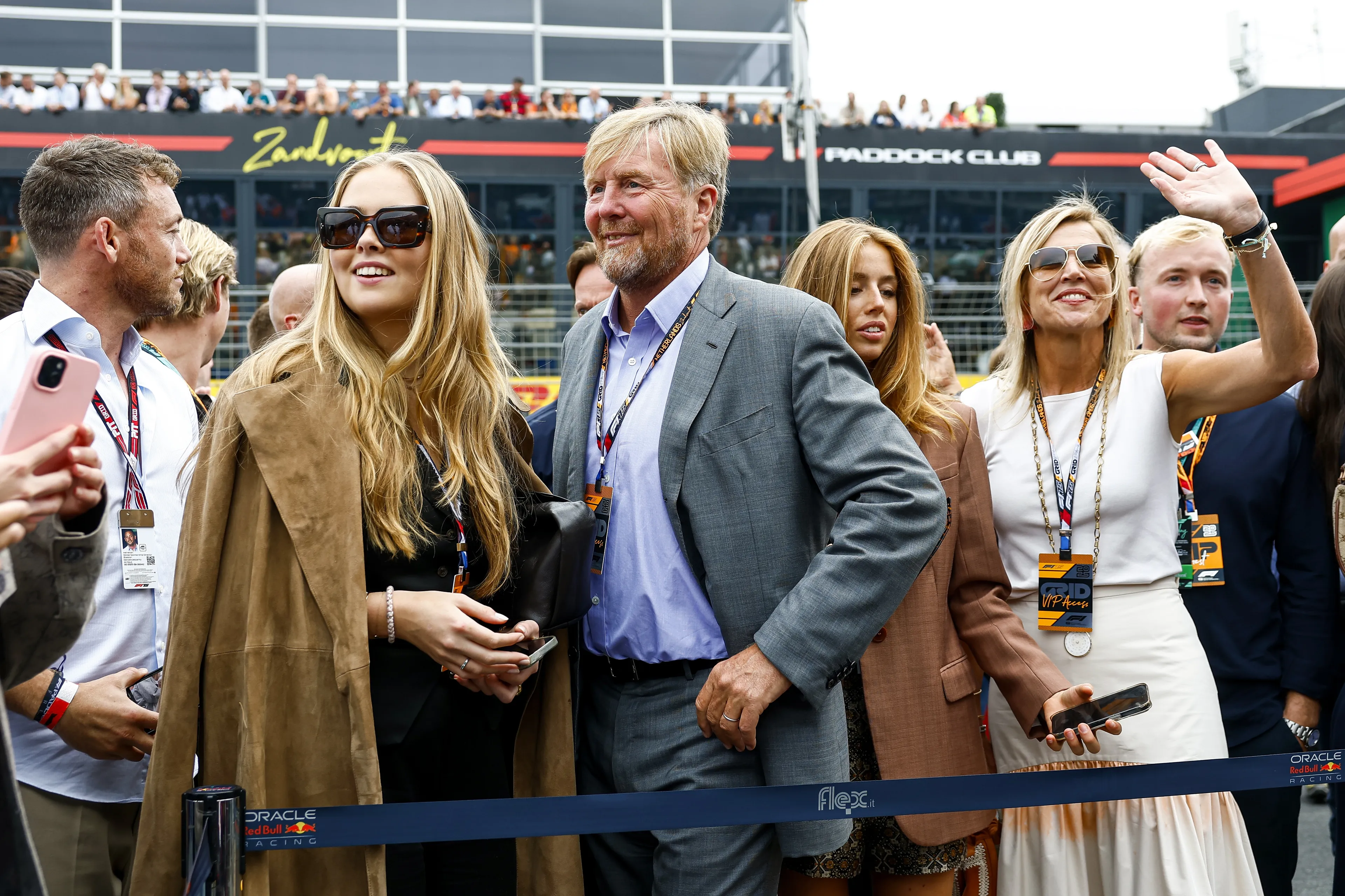 Koning Willem-Alexander baalt: 'Jammer dat Formule 1 weer verdwijnt'