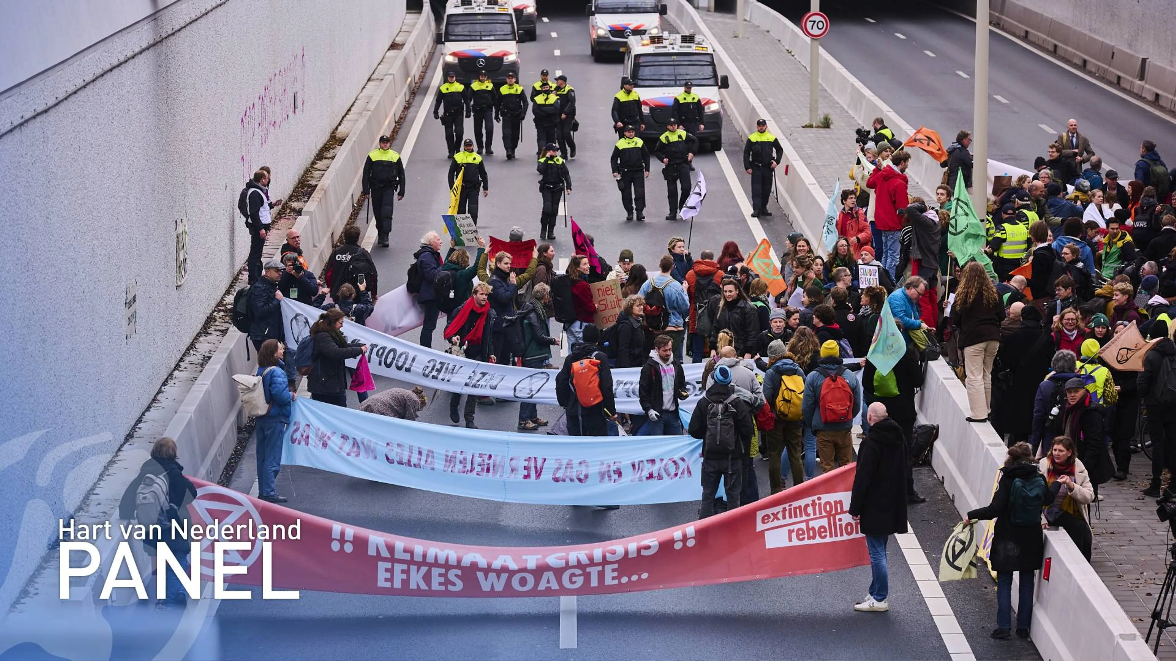 Panel: politie moet harder optreden bij demonstraties, wegblokkades gaan te ver
