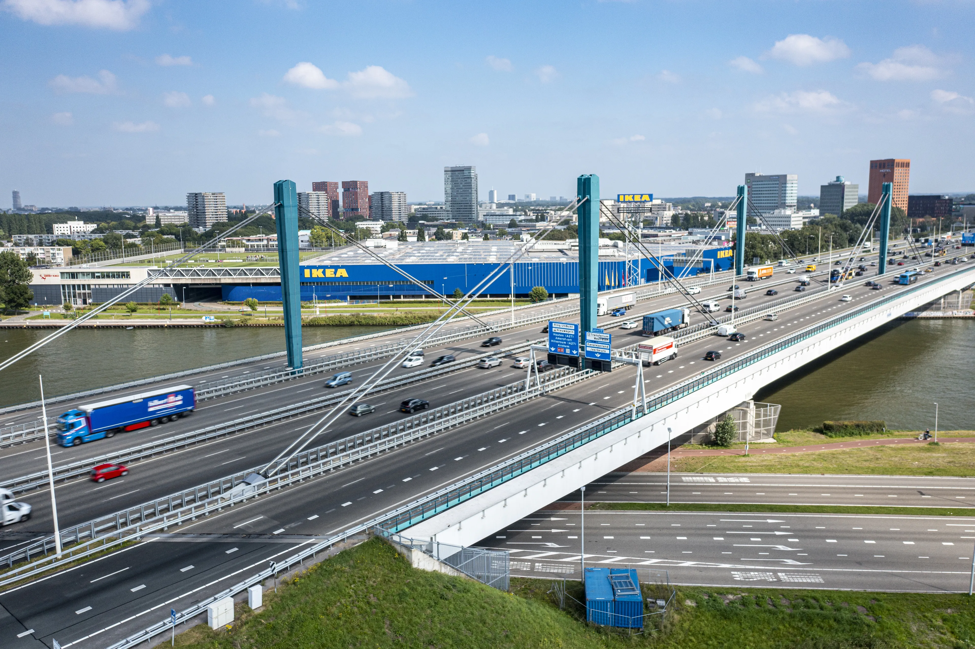 Opnieuw vertraging bij onderhoud Galecopperbrug op de A12
