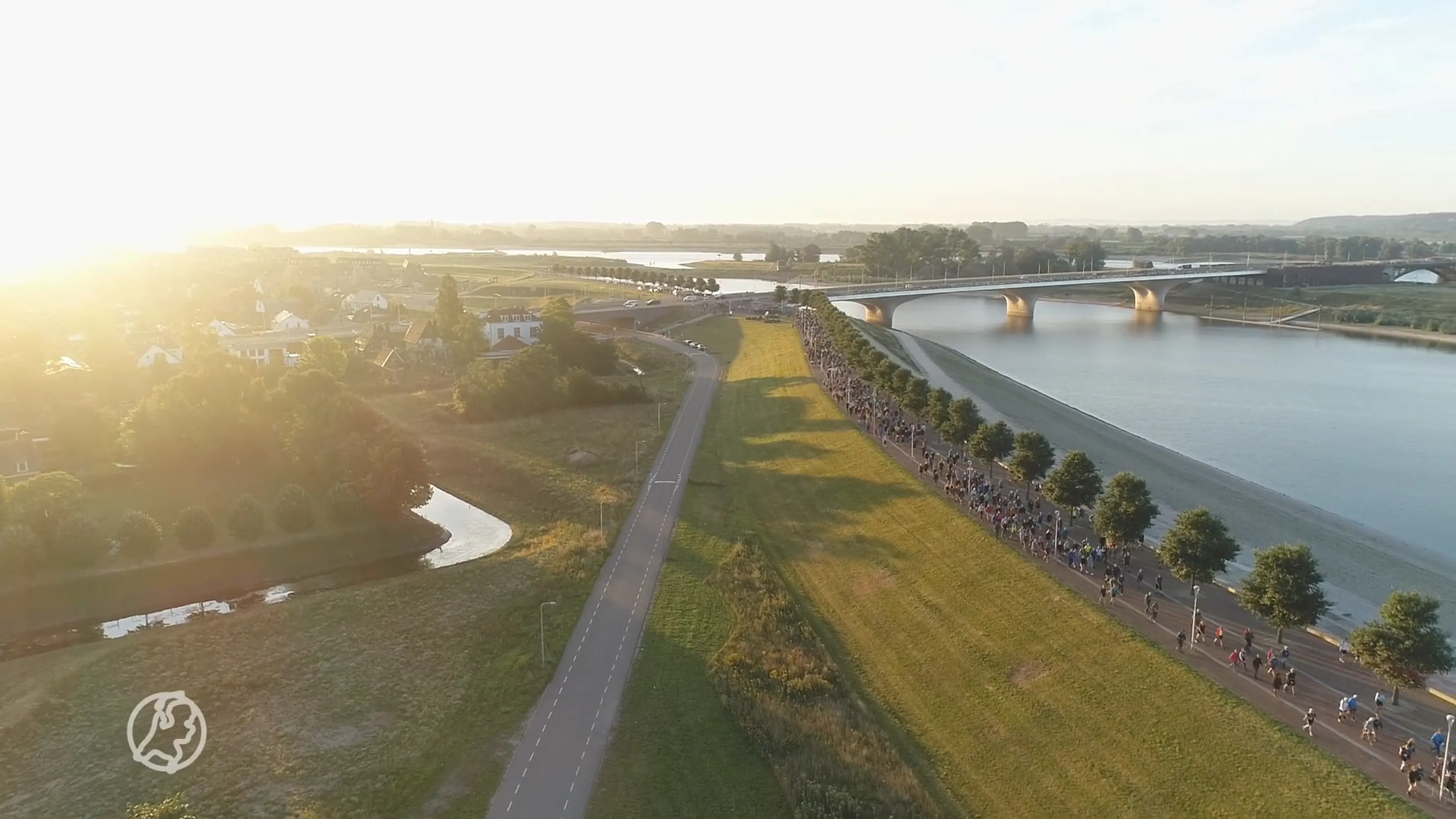 Eerste dagen 4Daagse prachtig vastgelegd door drones