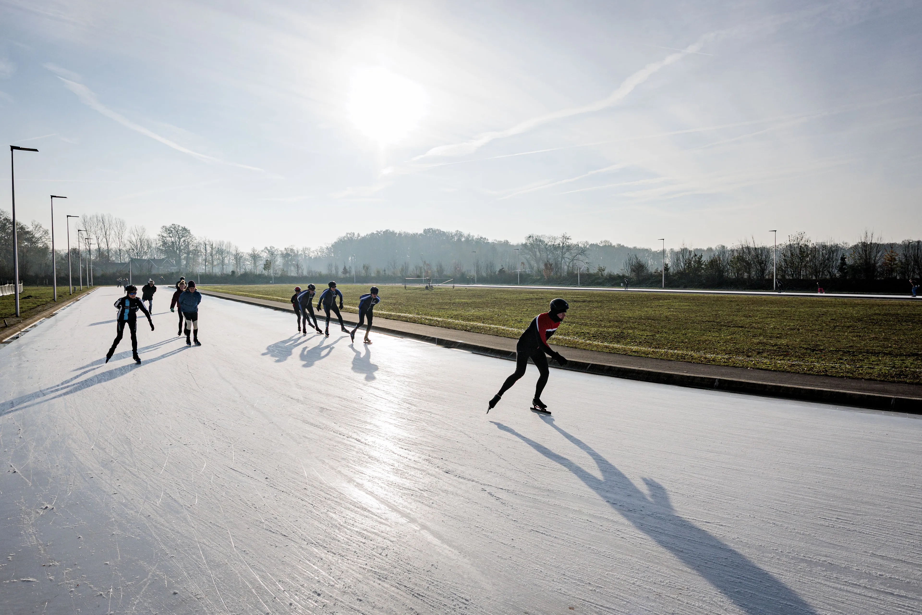 Natuurijs dik genoeg voor eerste marathon: hier wordt die vanavond verreden