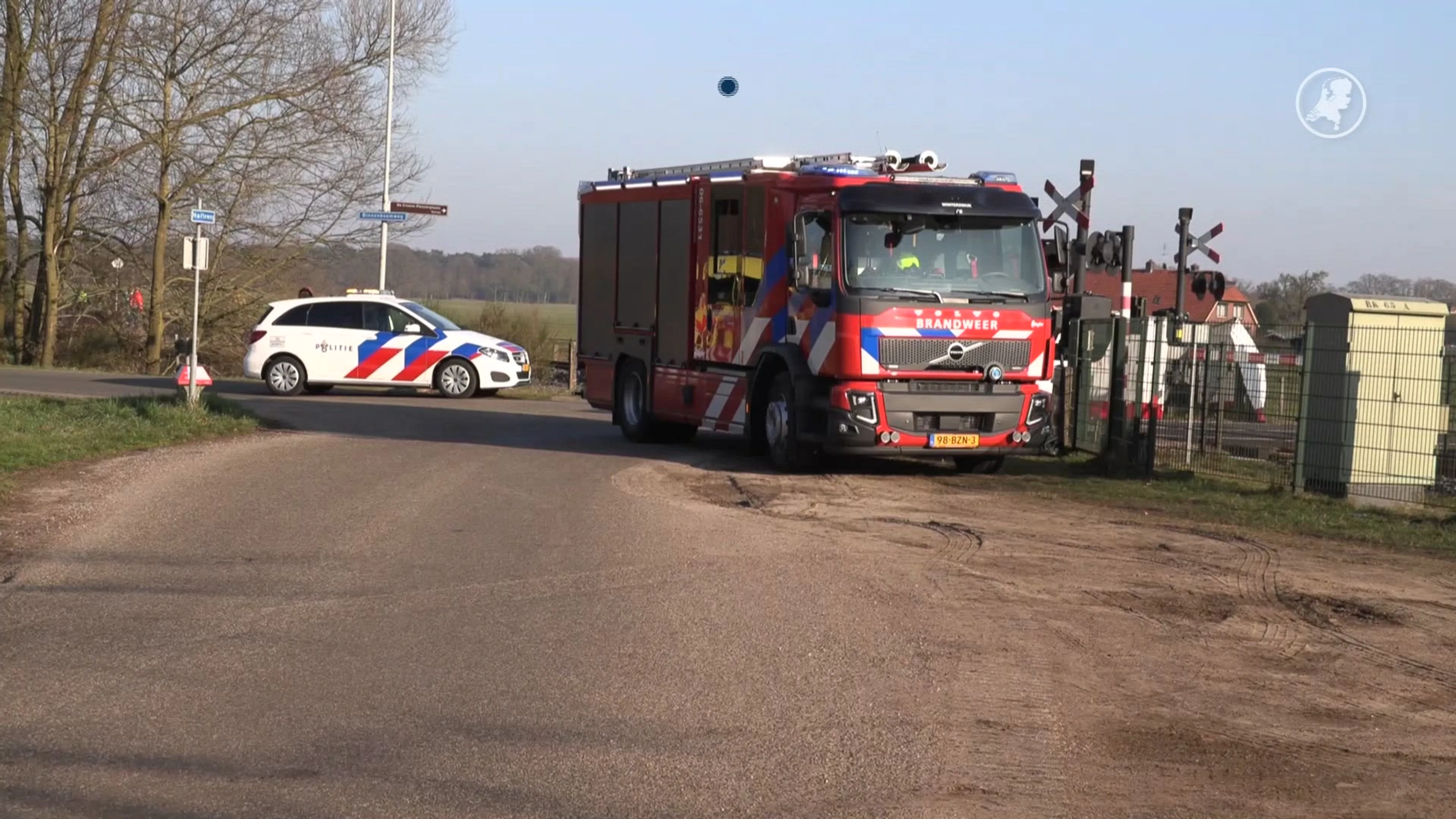 Fietser overleden na aanrijding met trein in Winterswijk, treinverkeer gestremd