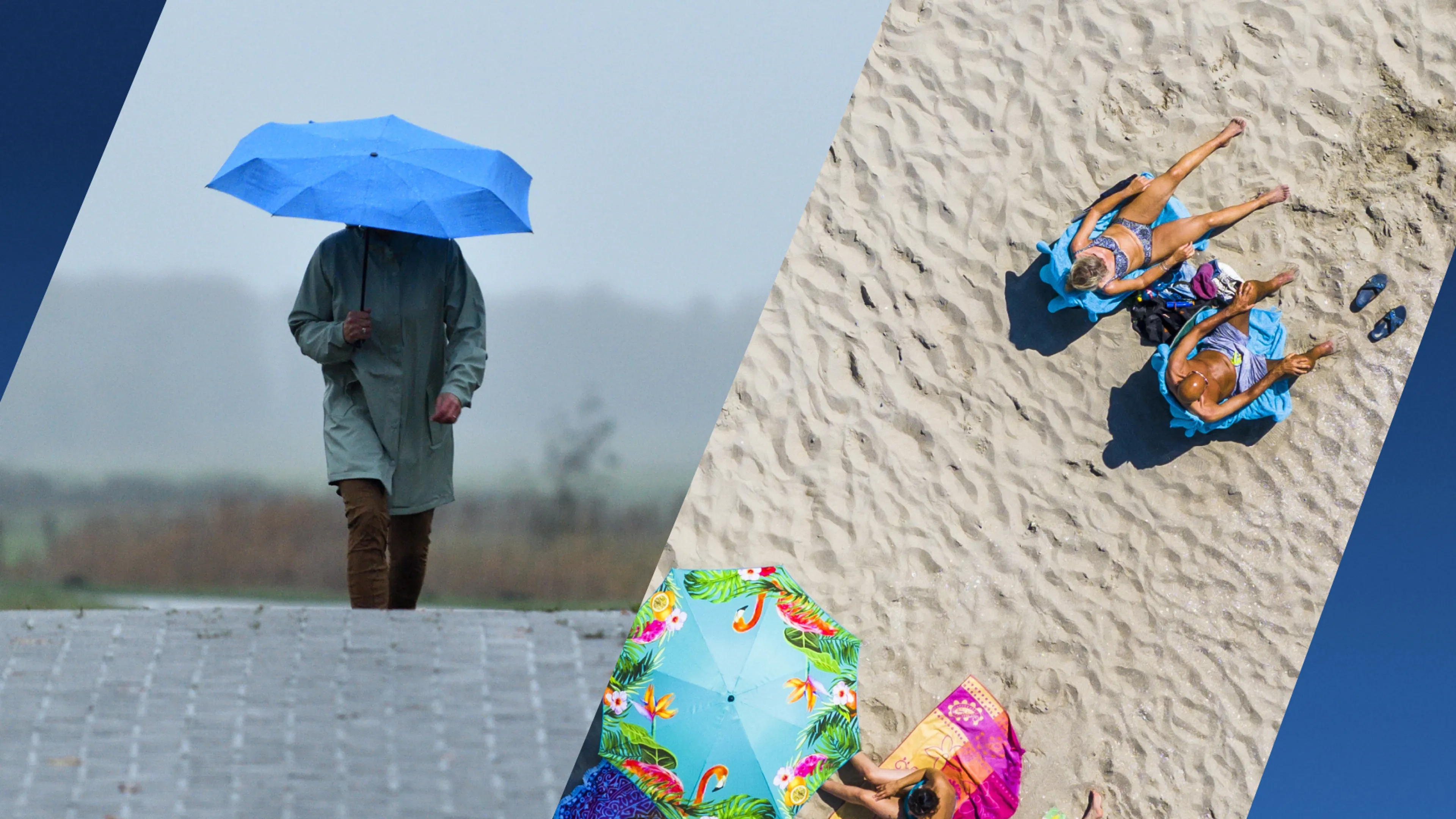 Van fris en nat naar tropisch met 33 graden en onweer