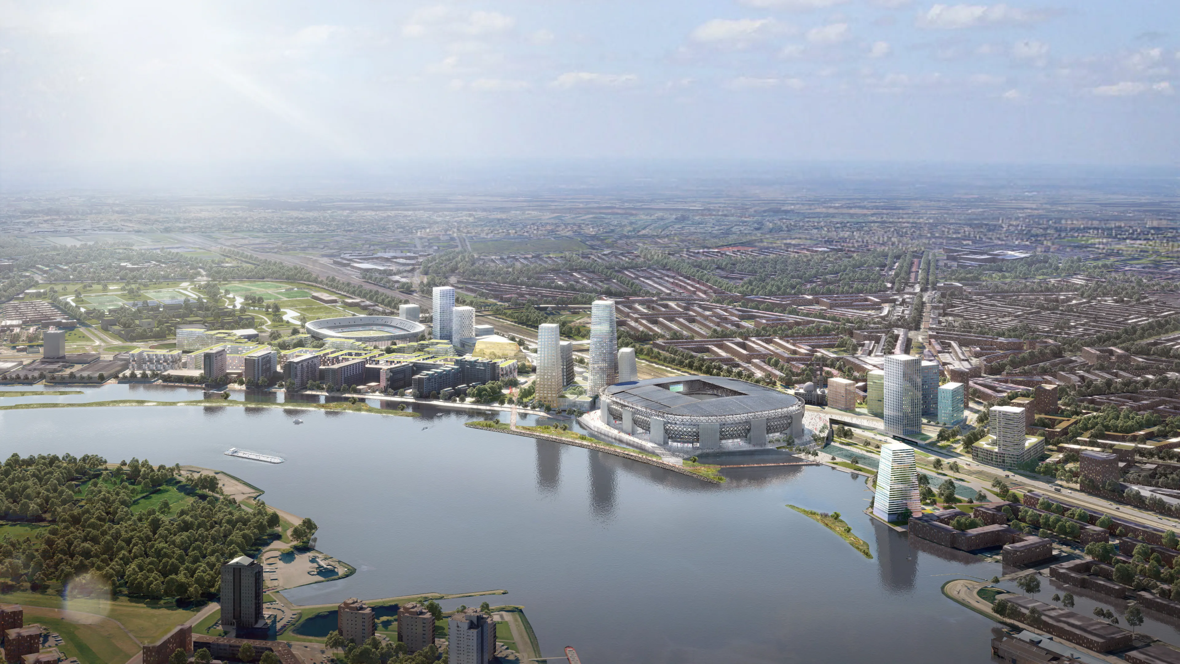 Nieuw stadion Feyenoord City definitief van de baan