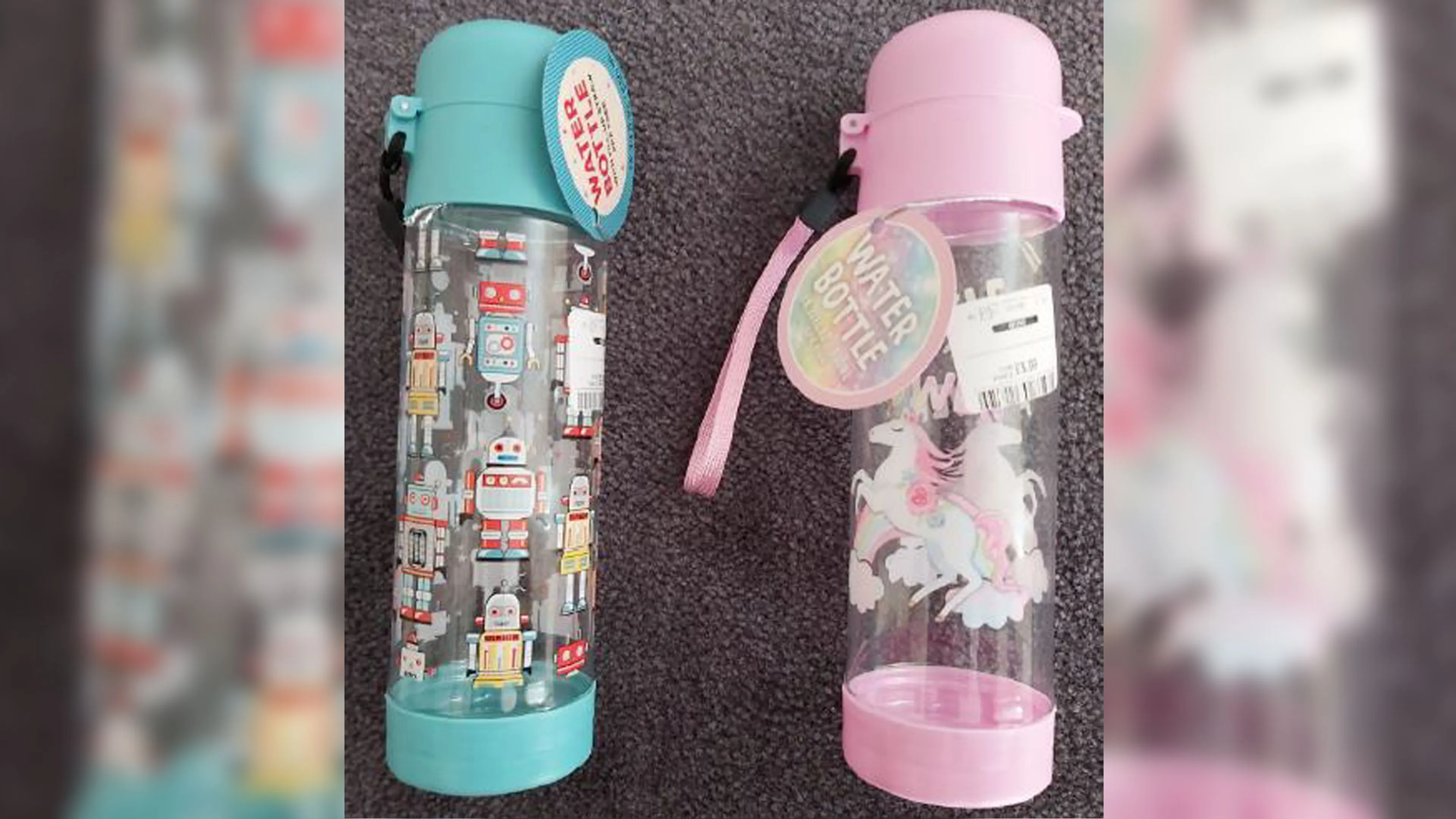 TK Maxx waarschuwt ouders voor gevaarlijke drinkflessen voor kinderen