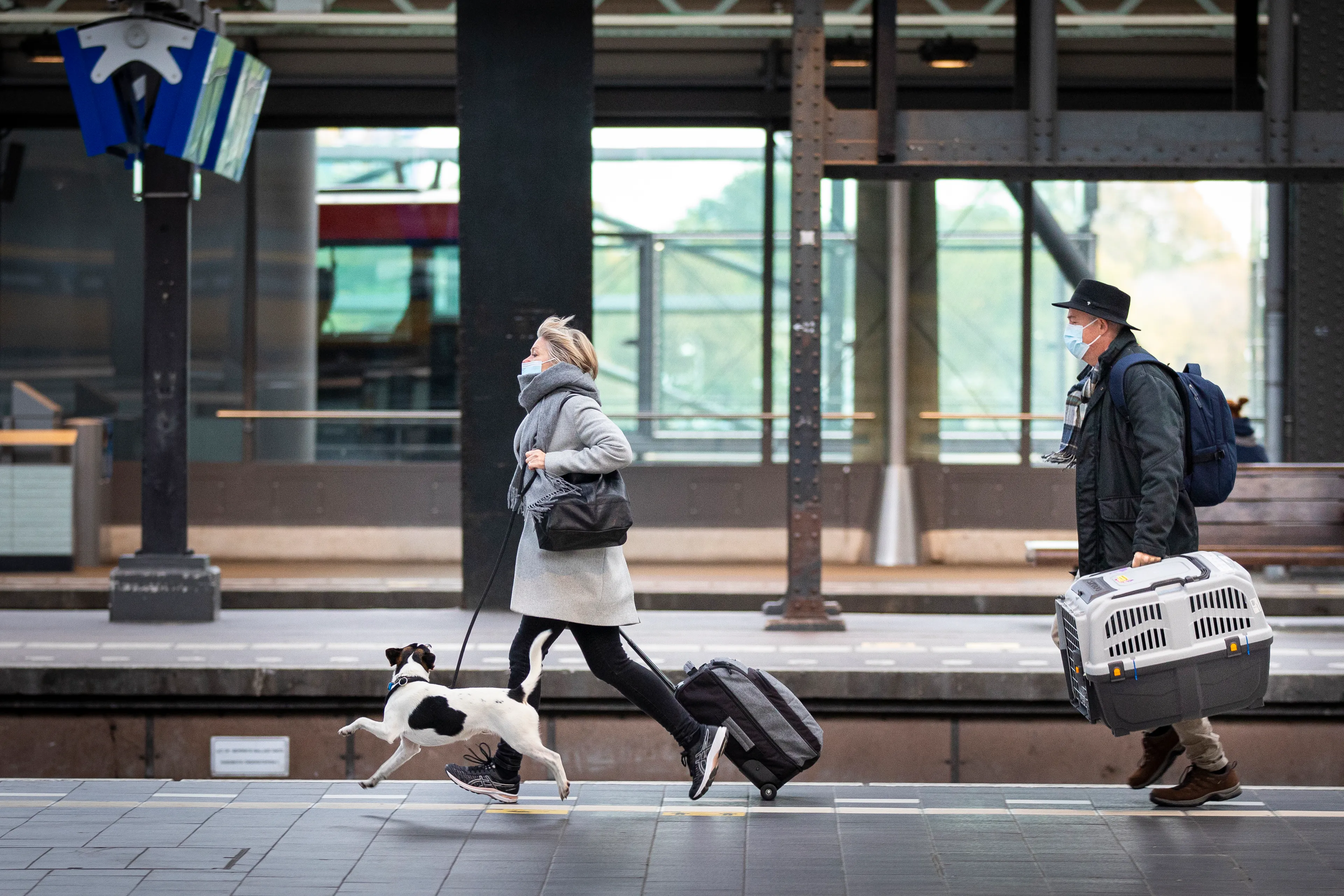 Moet je altijd rennen voor de trein? De NS gaat je helpen