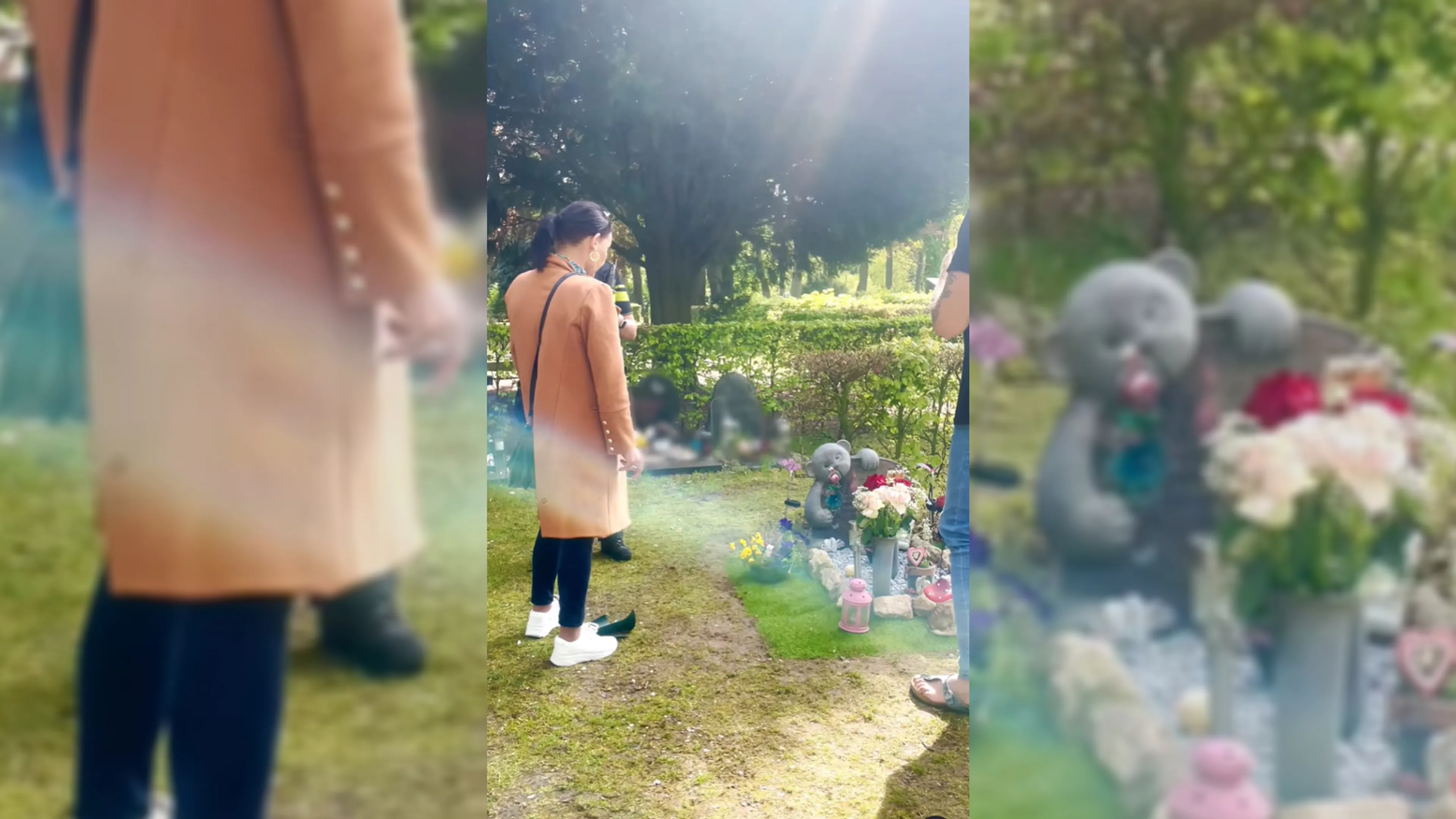 Kindergrafje vernield in Almelo: familie erg ontdaan en verdrietig