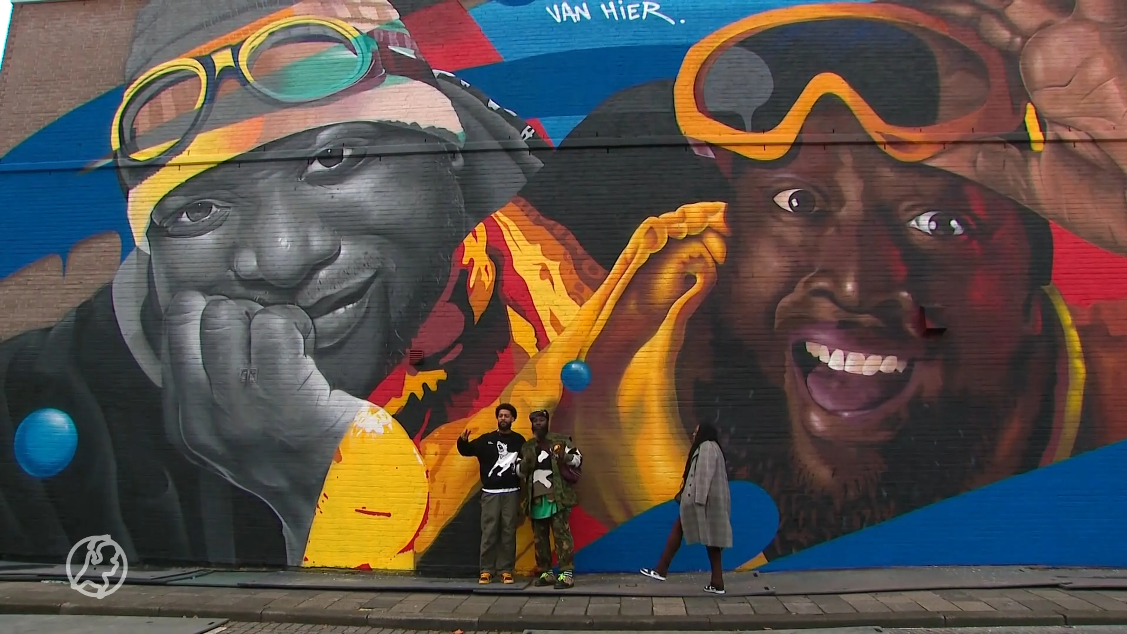 'Def 4ever': broer Def Rhymz blij met enorme muurschildering van overleden rapper