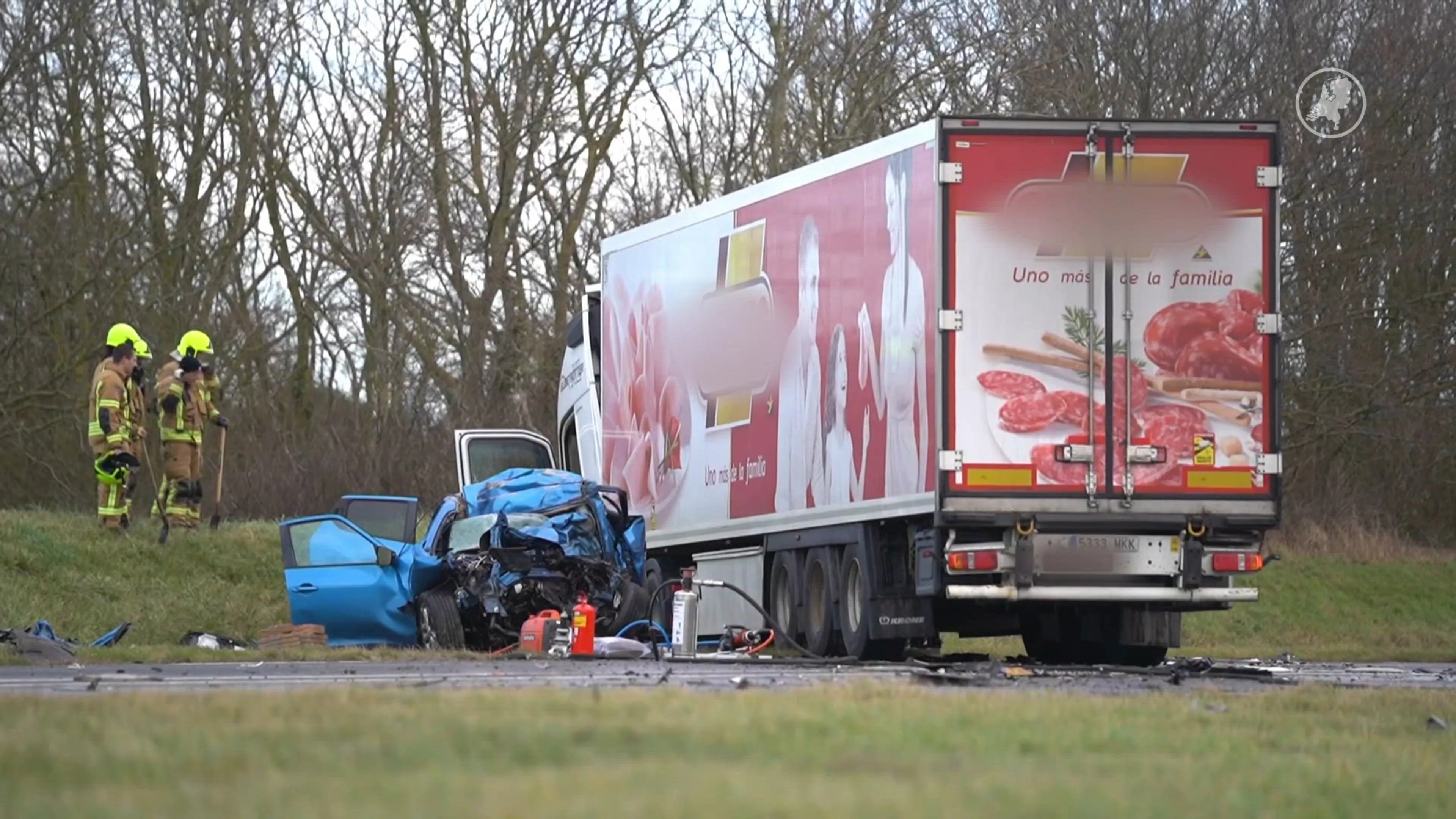 Man (68) komt om bij ongeval op N57 bij Ouddorp