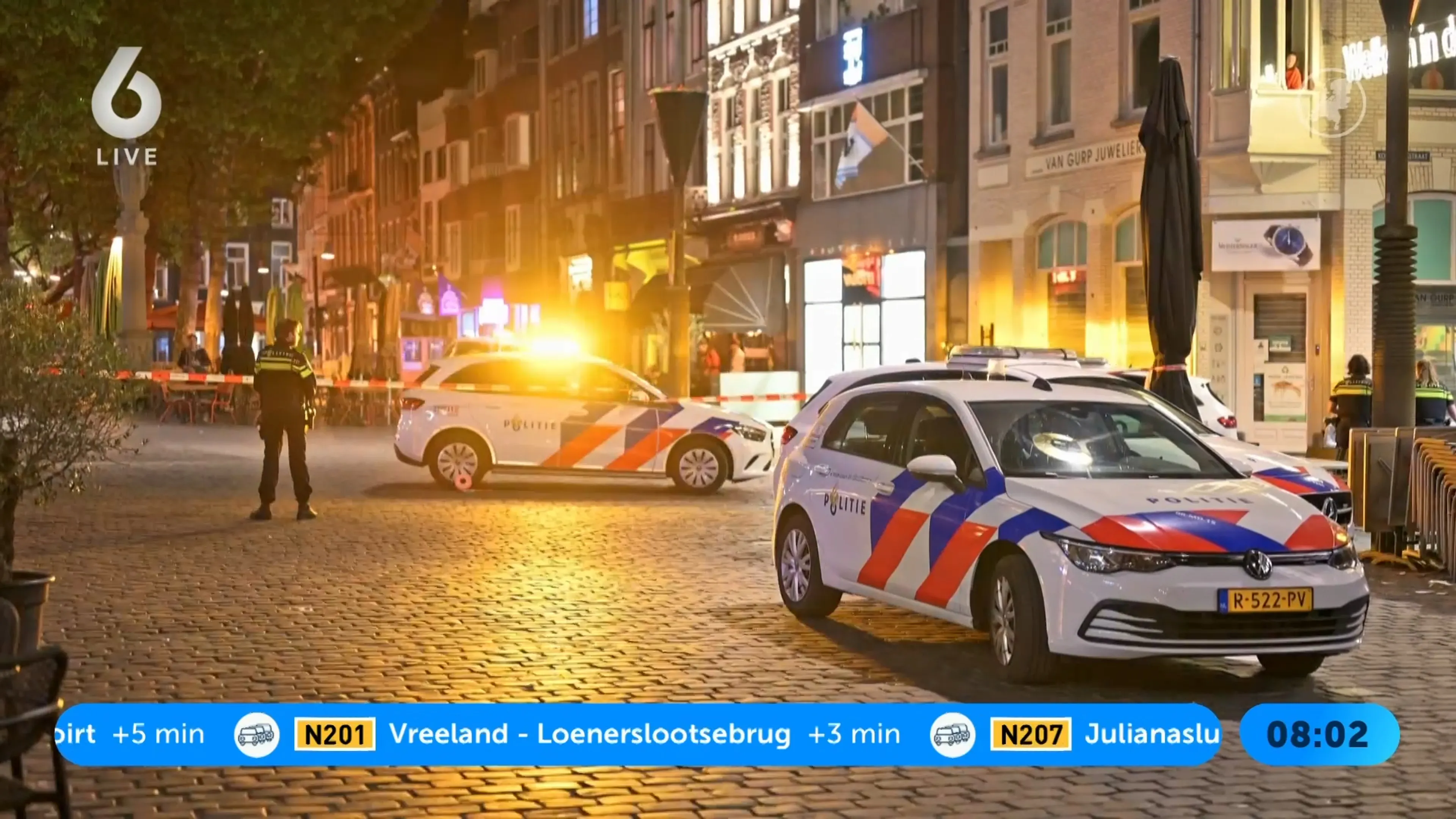 Drie mensen gewond na steekpartij in centrum Breda