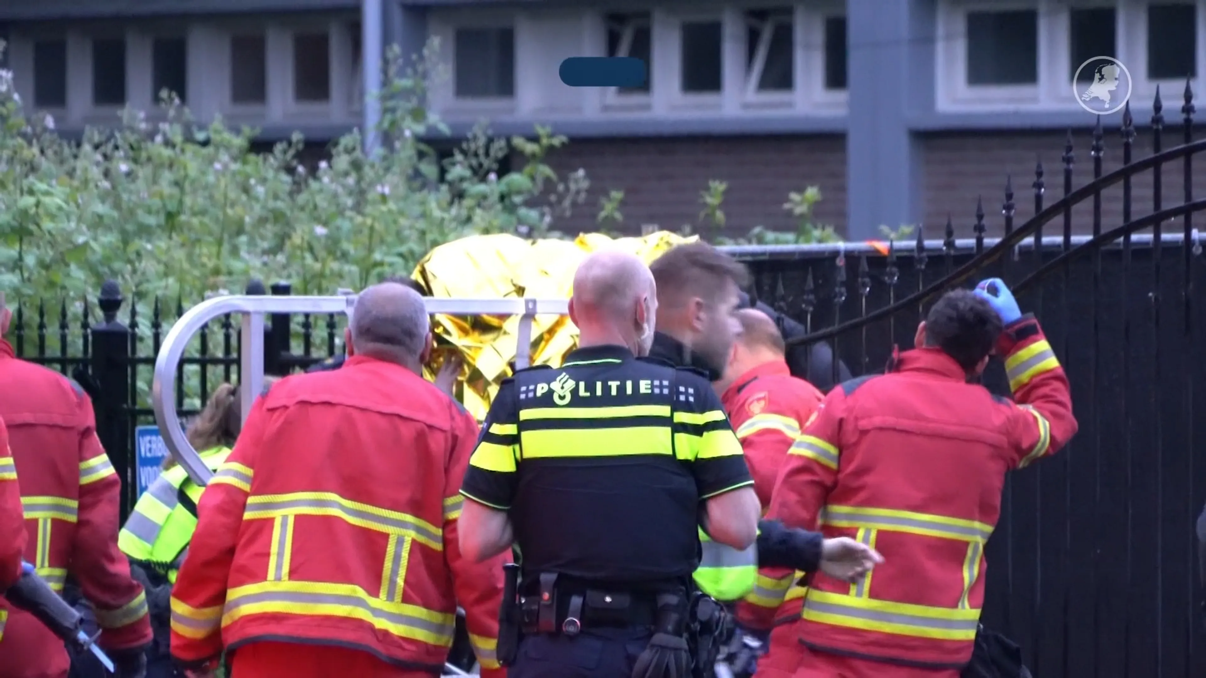 Man gespietst op hekwerk in Groningen