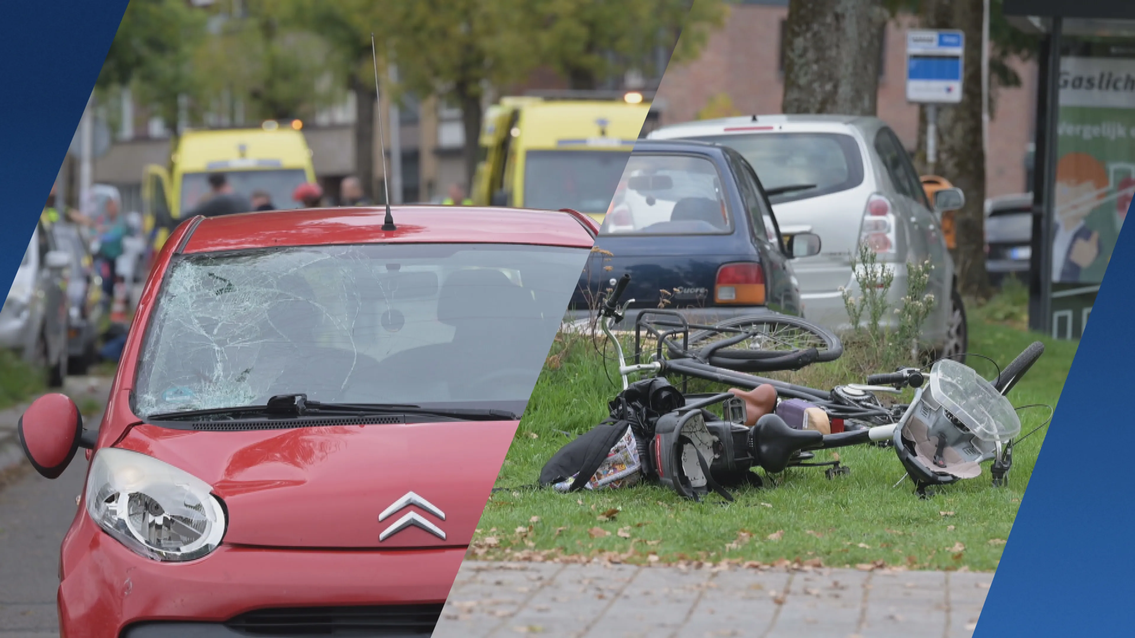 Meisje (10) op de fiets zwaargewond na aanrijding met auto in Tilburg