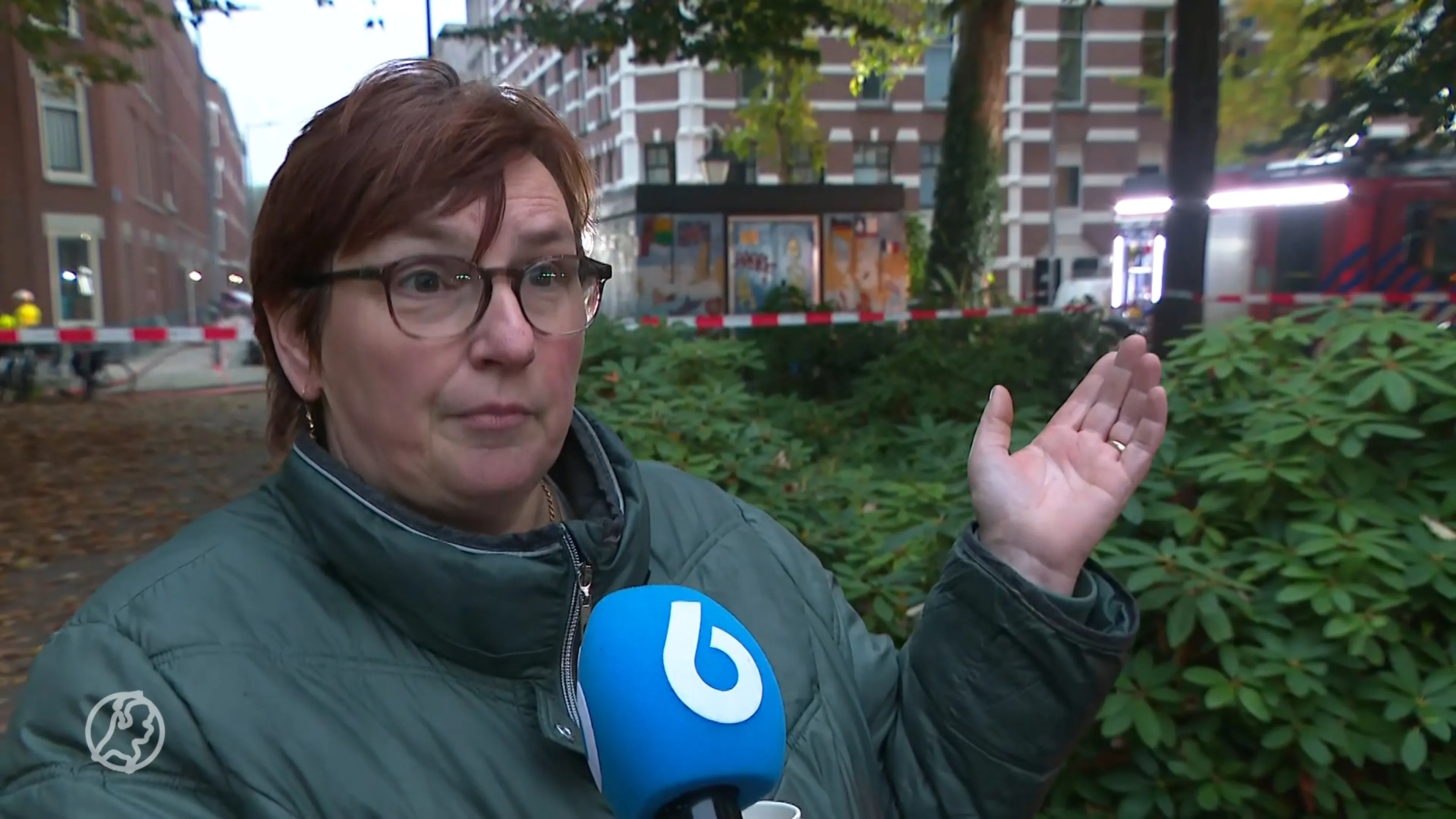 Buurvrouw Jolanda geschokt door brand