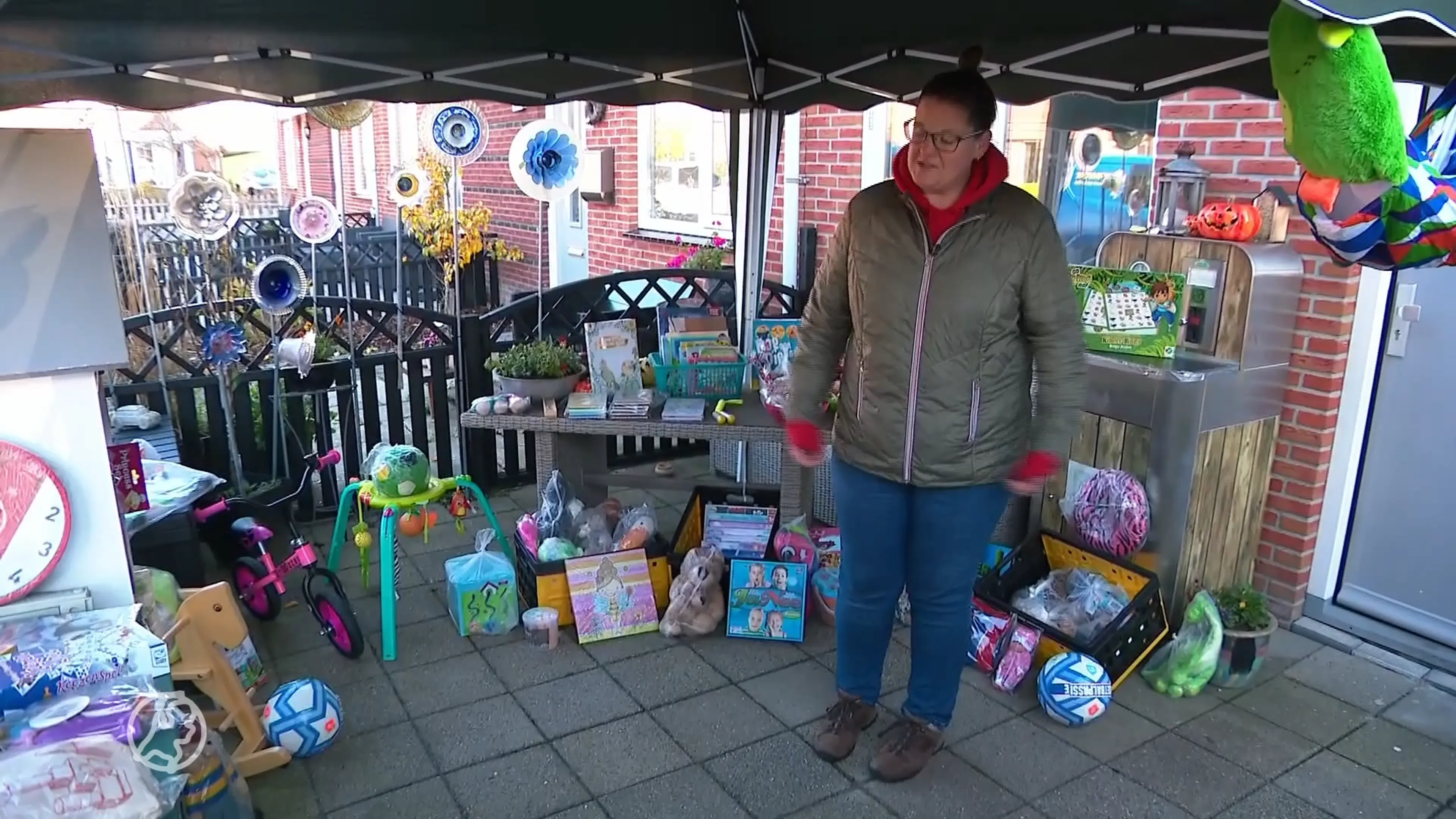 Geen geld voor een sinterklaascadeautje? Haal je er dan een uit de voortuin van Krista
