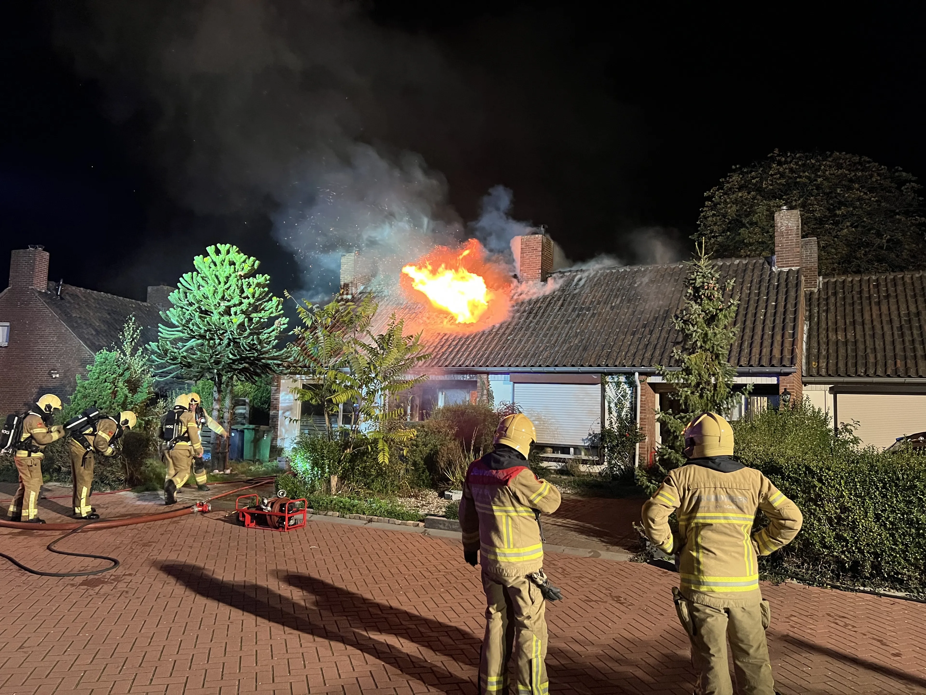 Kat gered bij brand in woning 's-Heerenberg