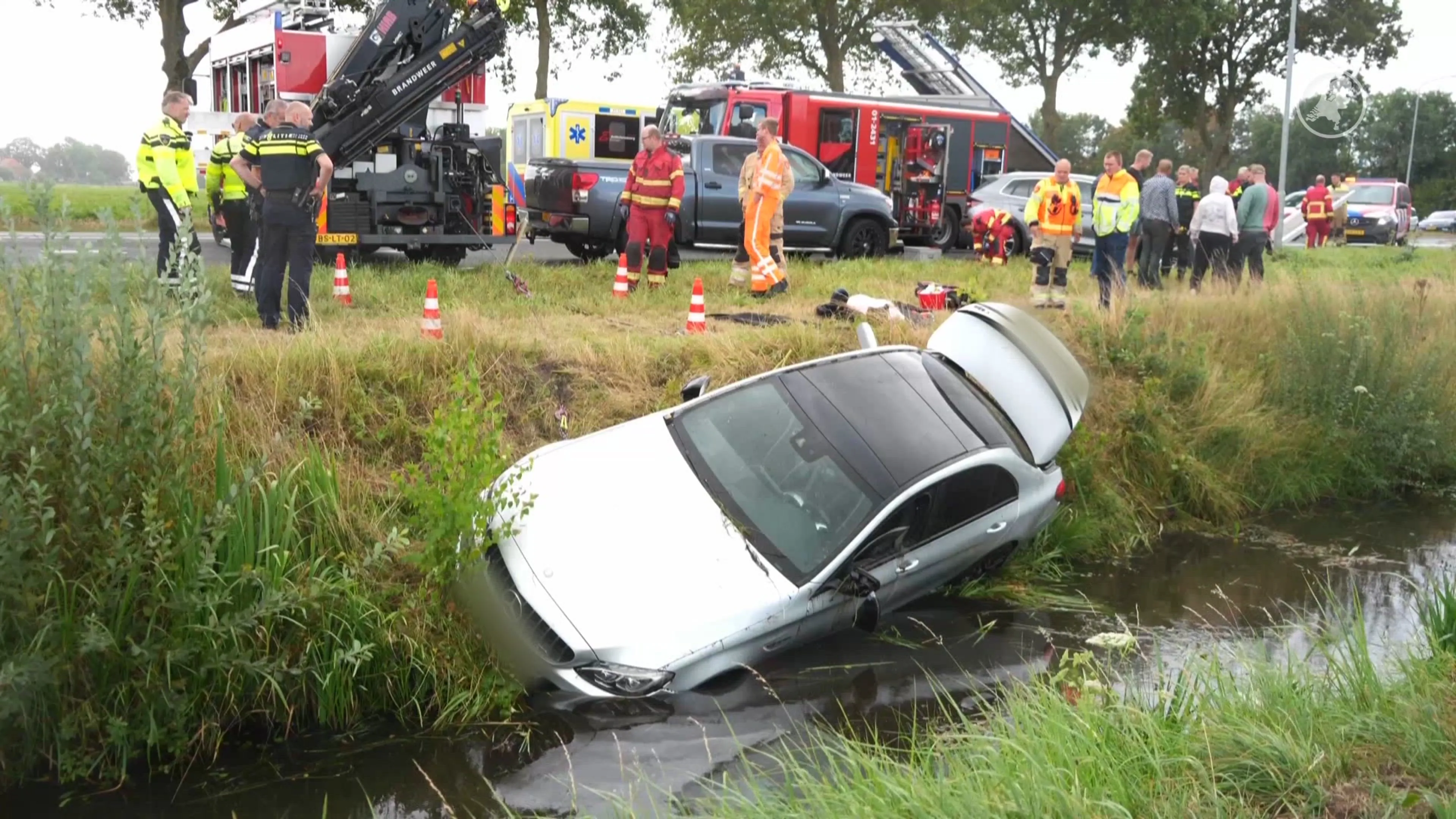 Ernstig gewonde bij ongeval Groningse N367