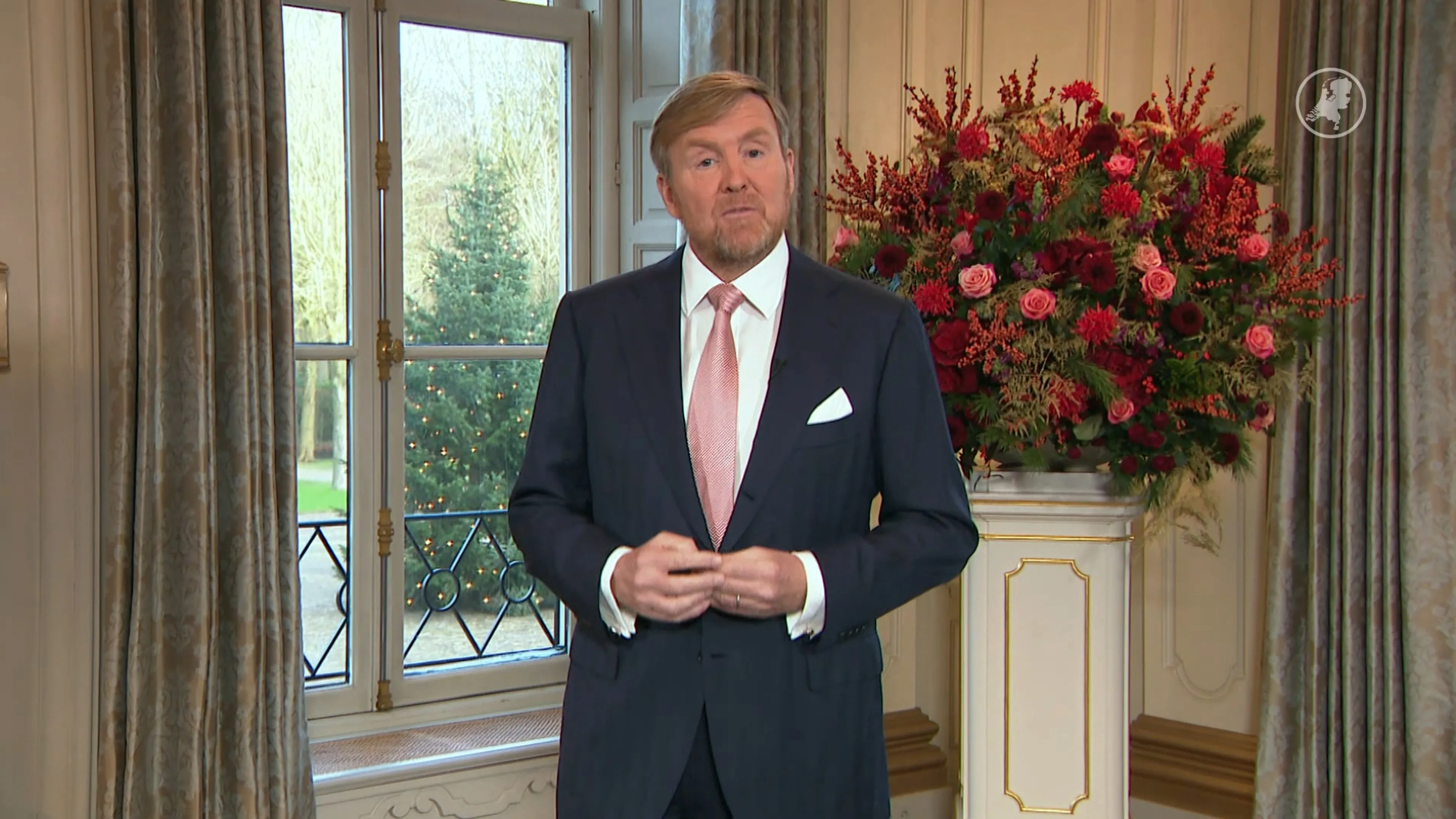 Kijk hier de kersttoespraak van koning Willem-Alexander terug