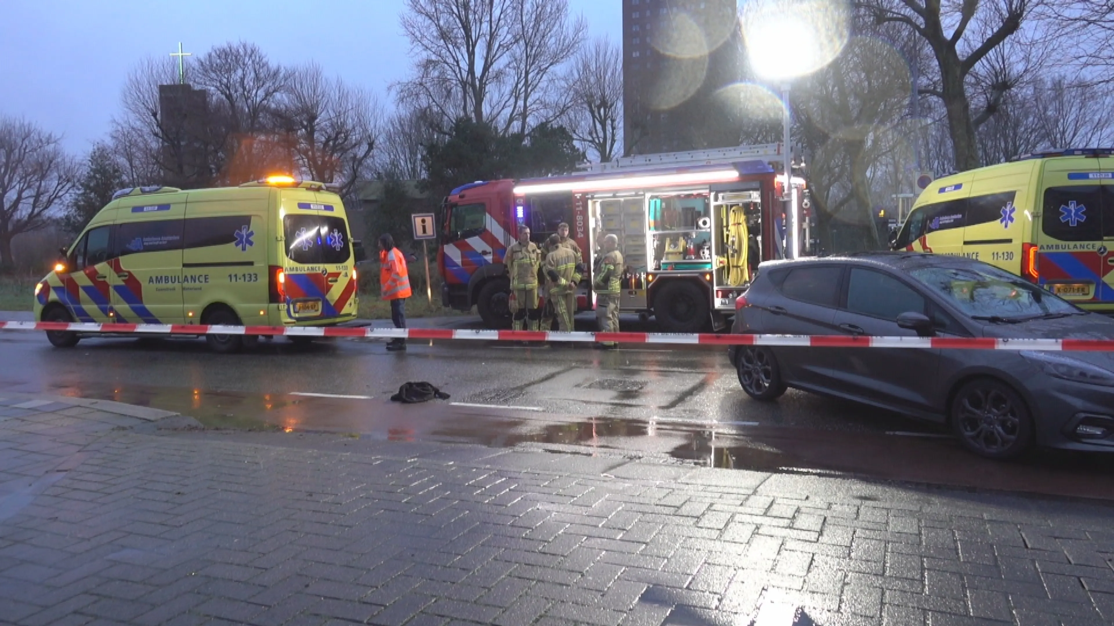 Voetganger overleden door een ongeluk in Zaandam