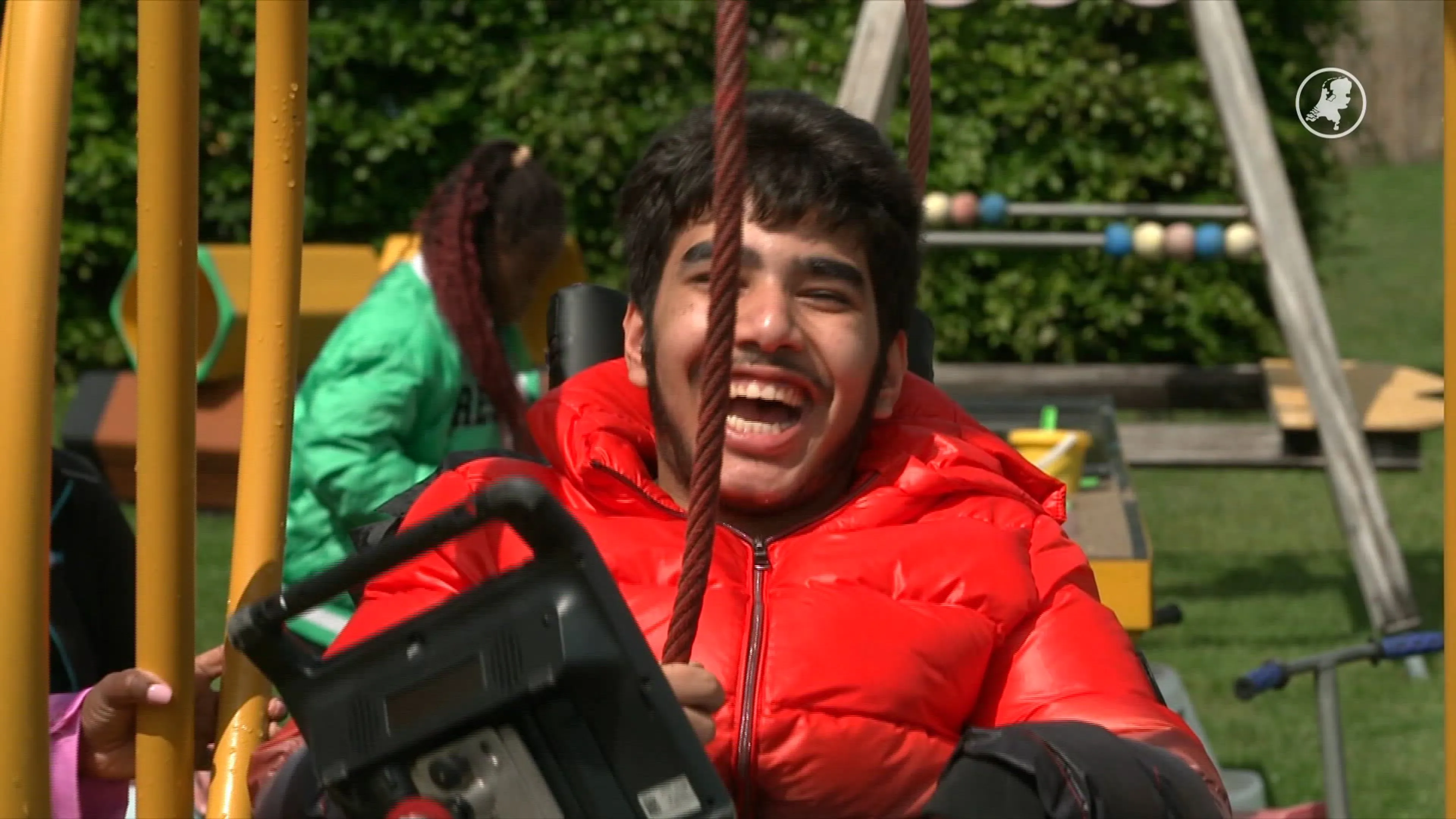 Dankzij 'De Belevingstuin' kunnen gehandicapte kinderen eindelijk ook spelen