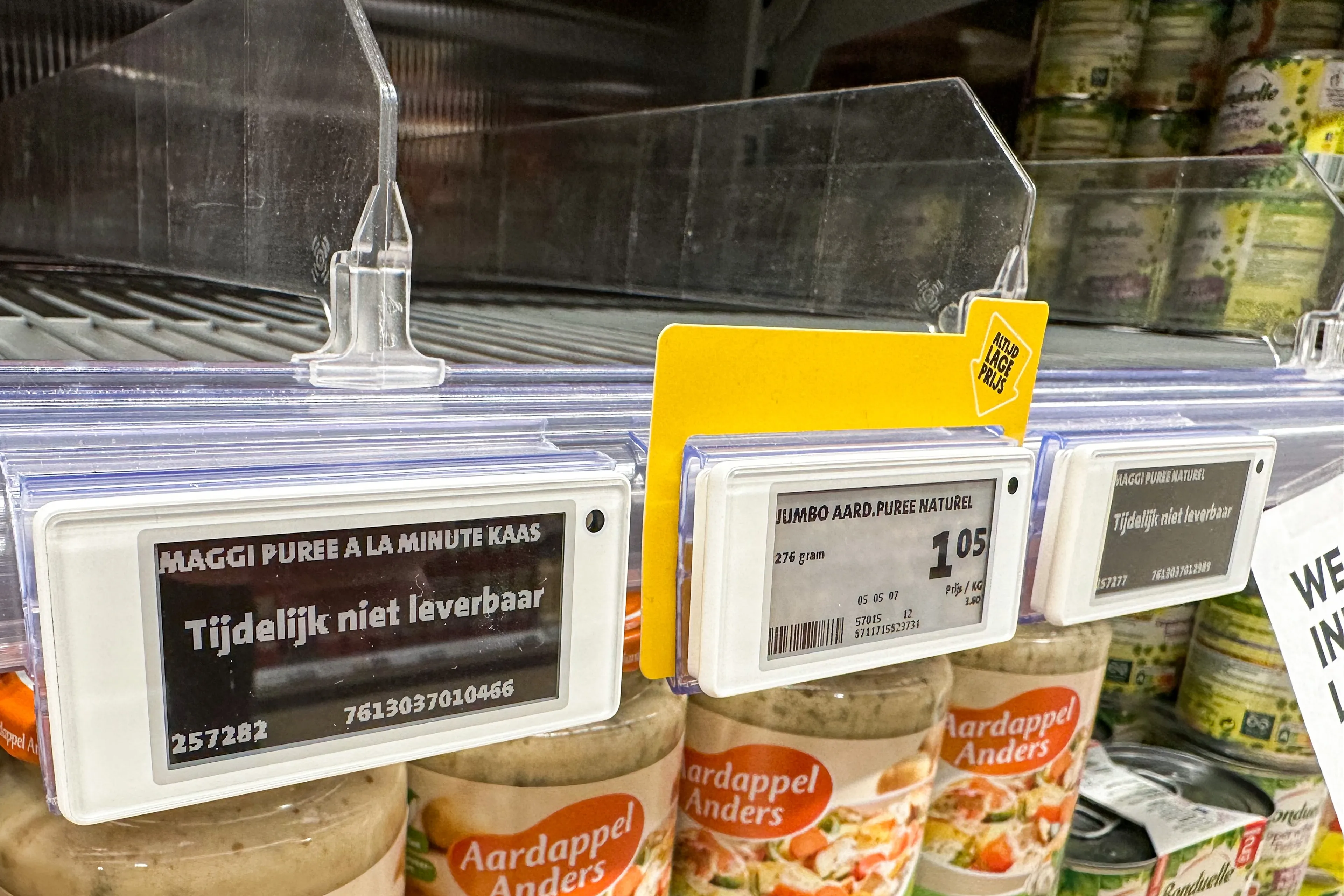 'Weer lege schappen bij de Jumbo': dit is waarom je favoriete merk mist