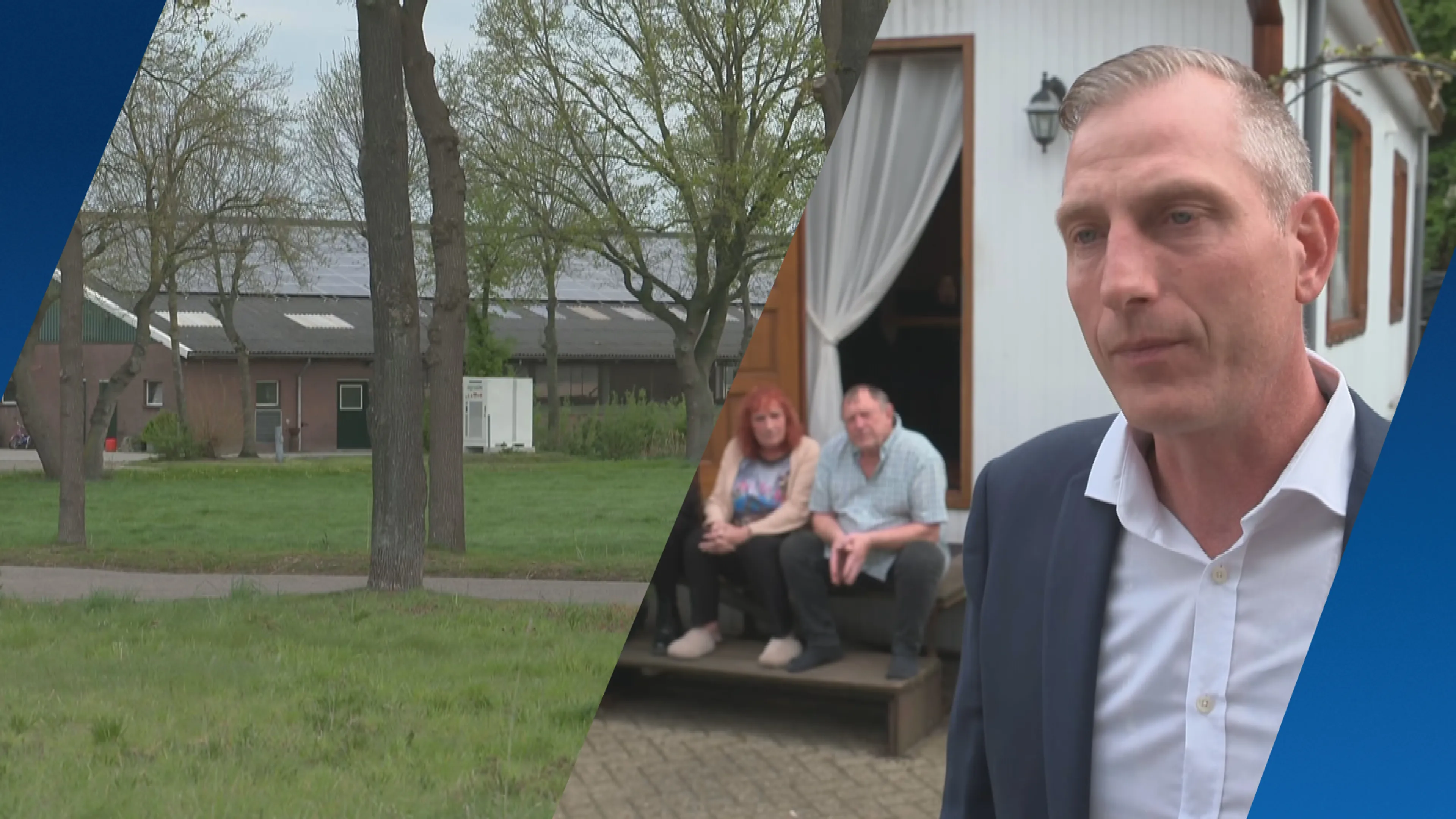 Woonwagens naast koeienstal zorgen voor ophef: 'Worden weer weggemoffeld'
