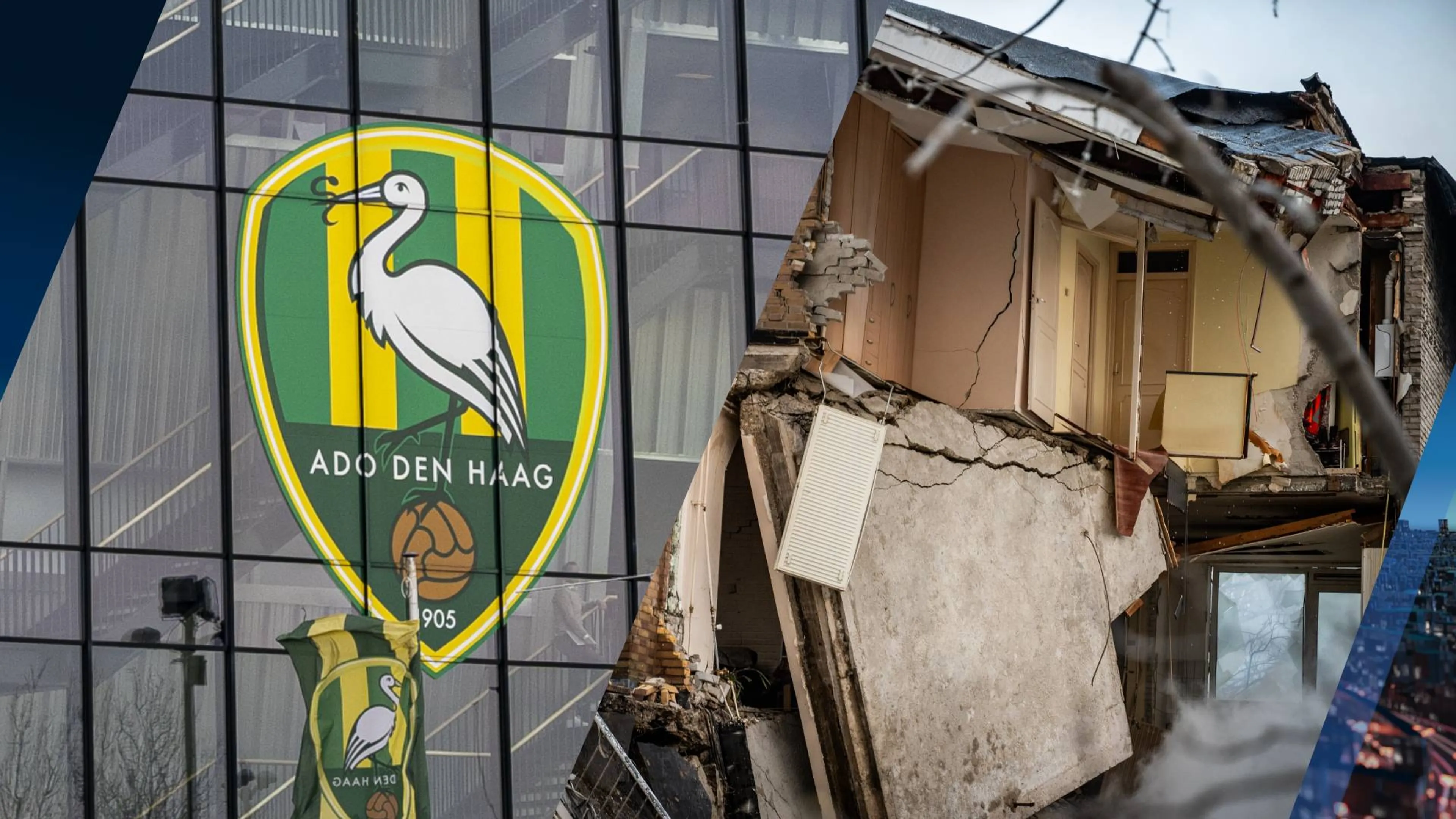 Eerbetoon ADO Den Haag na dodelijke explosies Tarwekamp