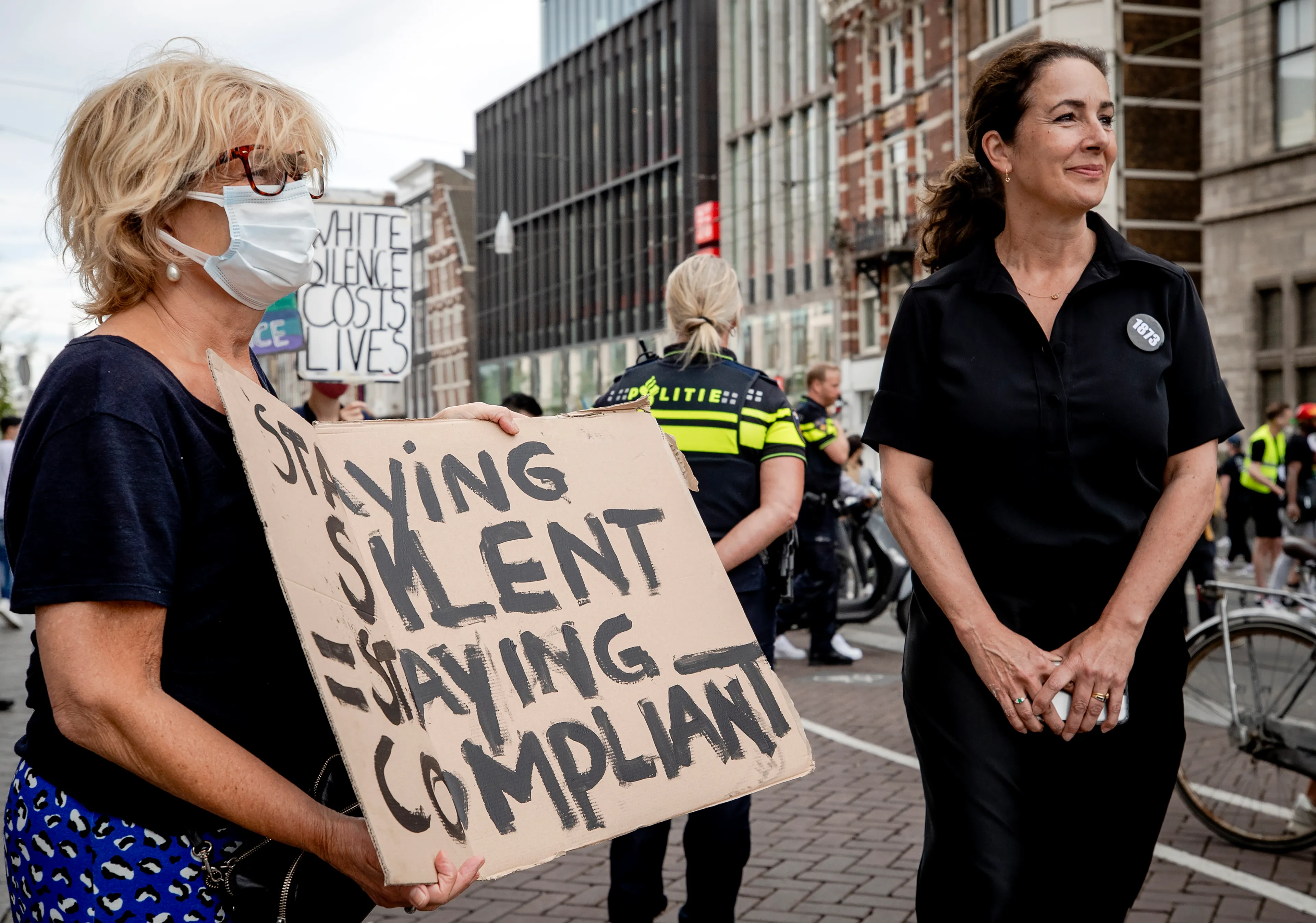 Burgemeester Halsema maakte zich dag voor ‘Damprotest’ zorgen over opkomst