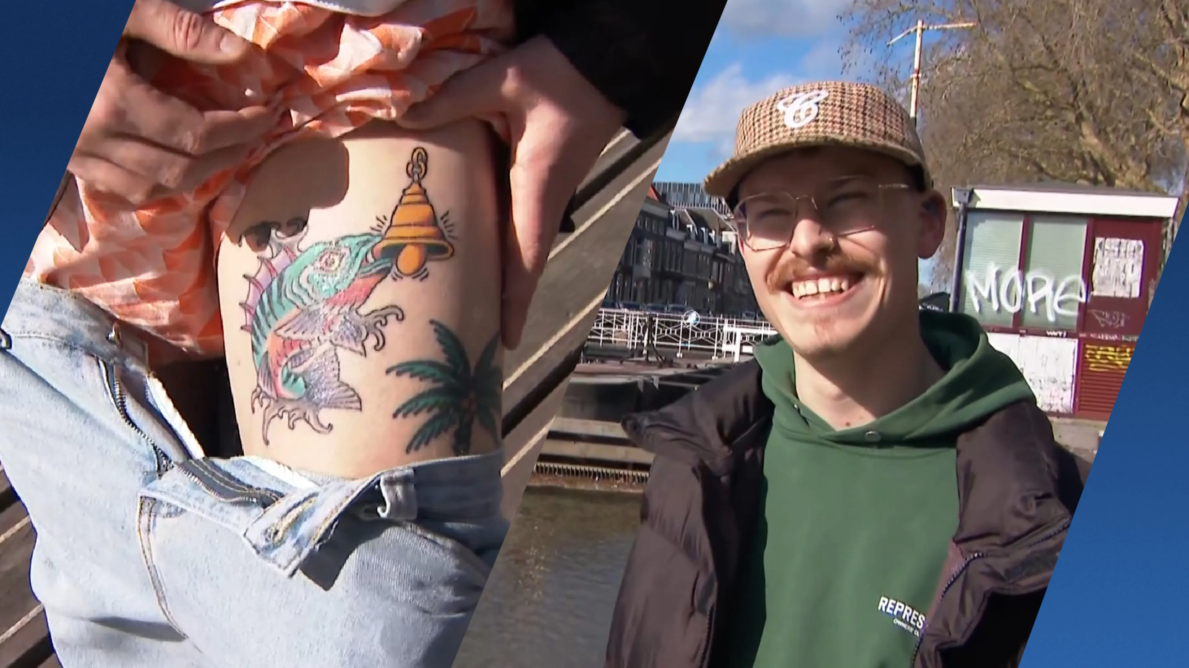 Wereldberoemde visdeurbel bij Utrecht gaat weer aan, deze fan zette een tattoo