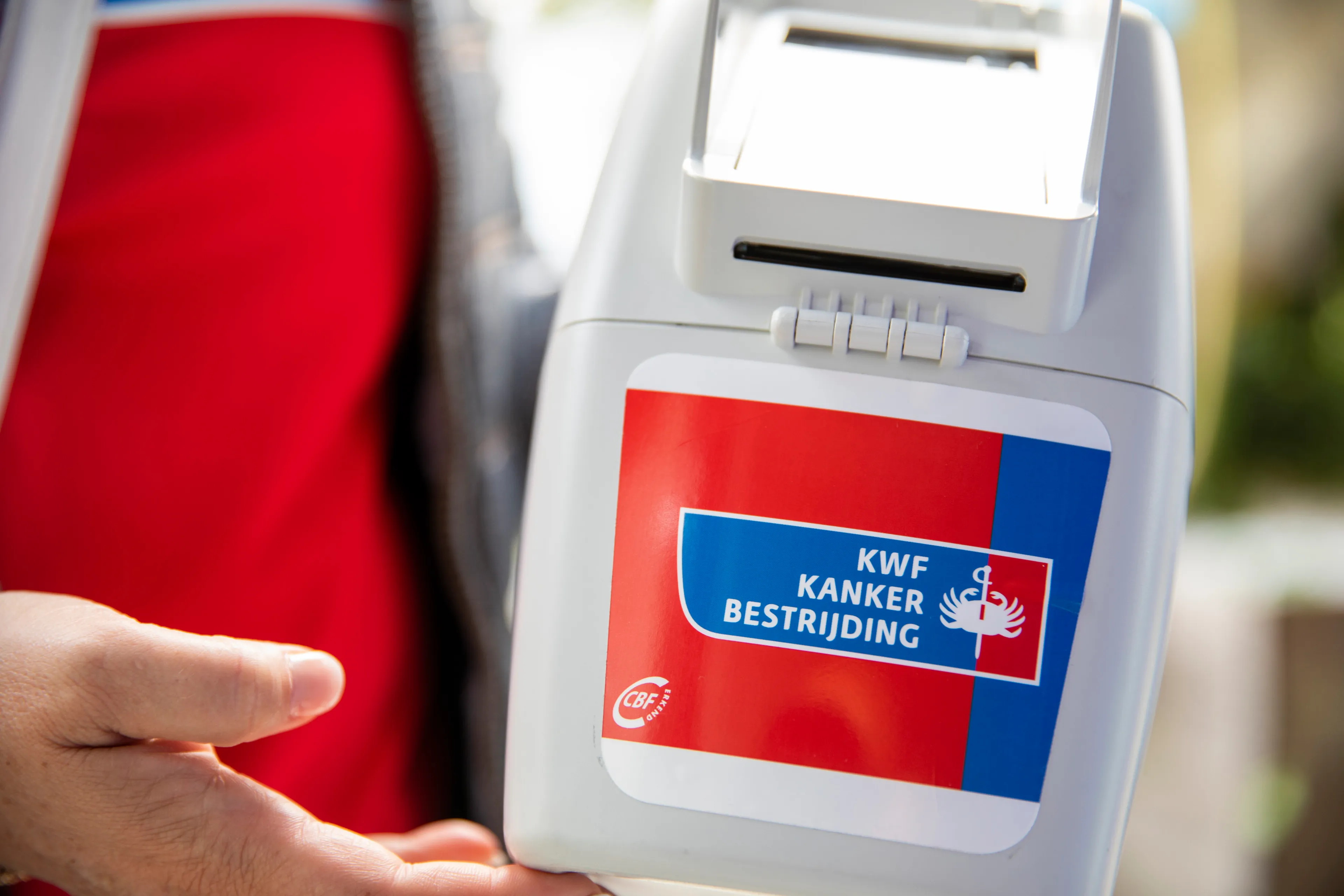 Collectebus is verleden tijd bij KWF: volgende collecte met QR-code