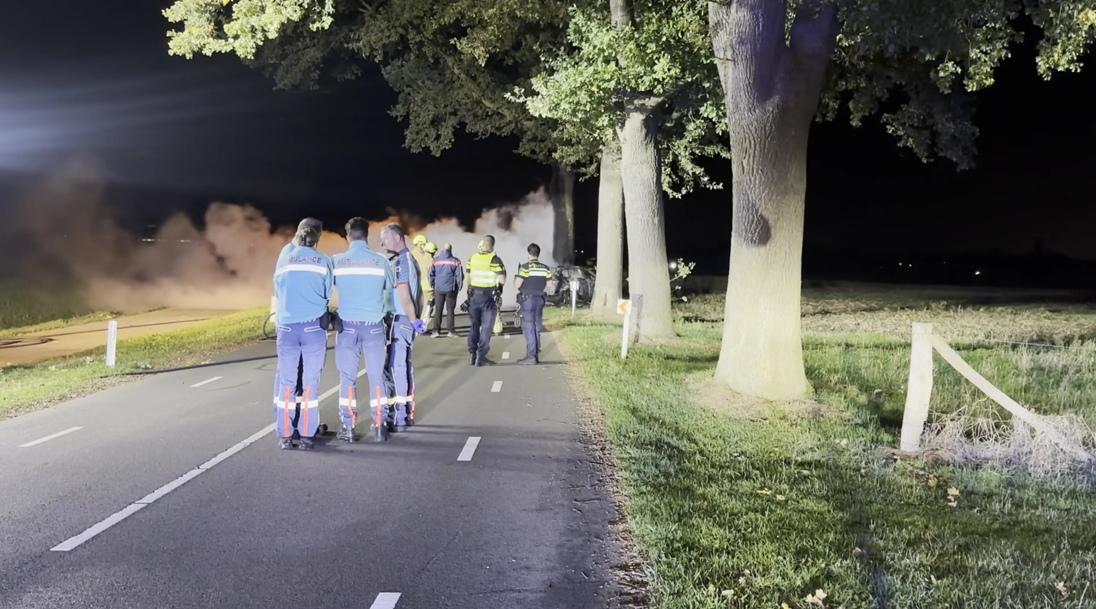 Automobilist overleden na botsing tegen boom in Doenrade