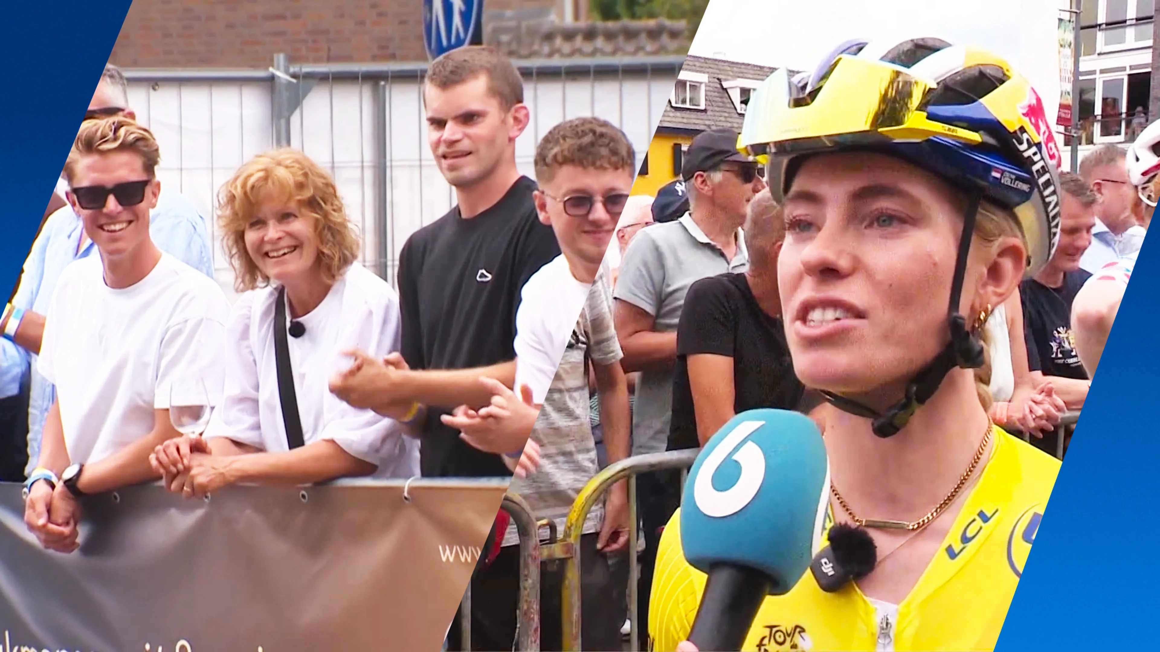 Trotse ouders zien Demi Vollering gehuldigd na tweede Tourzege