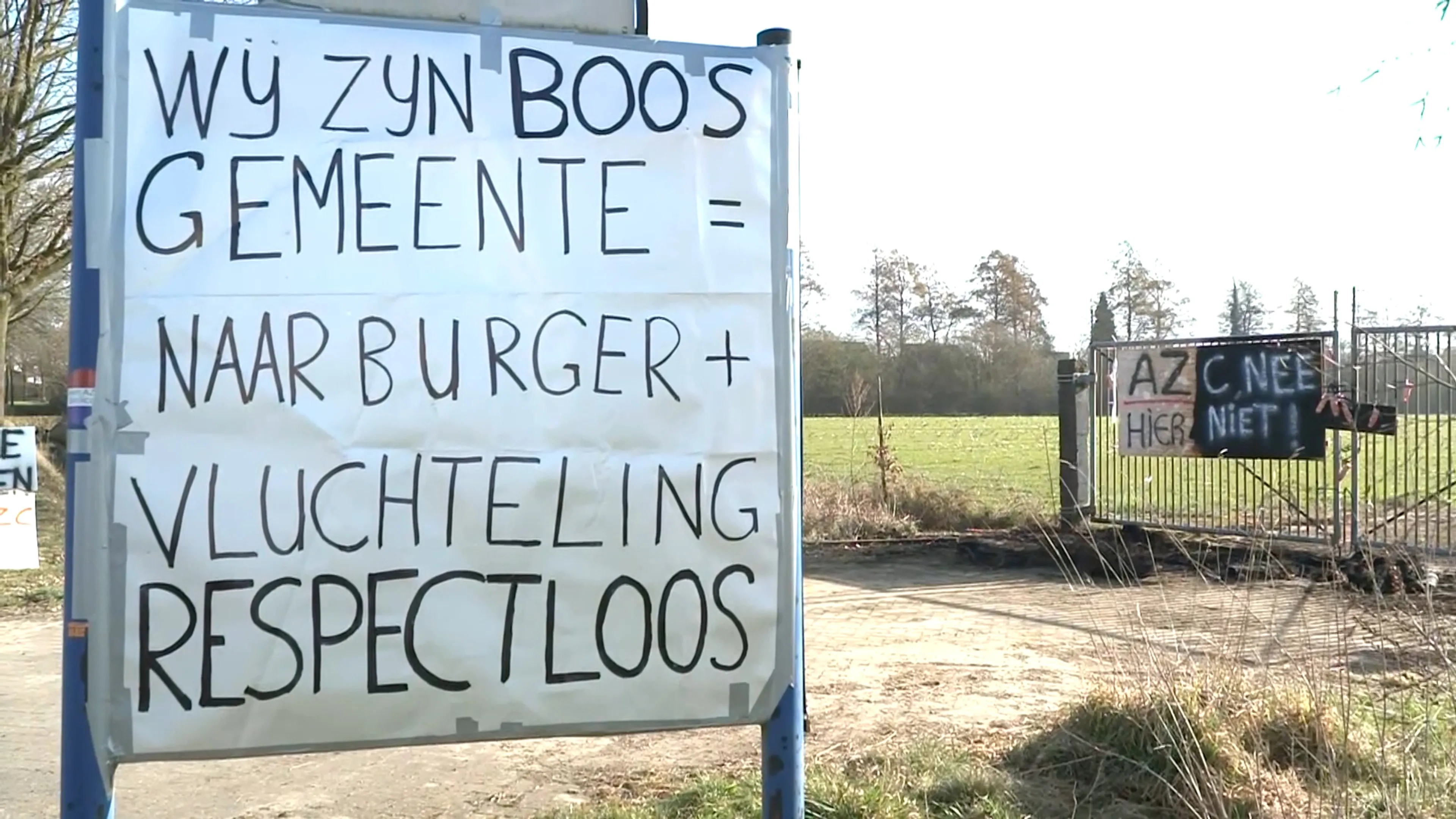 Gemeente schrapt plannen voor azc Berlicum na hevig protest en onrust