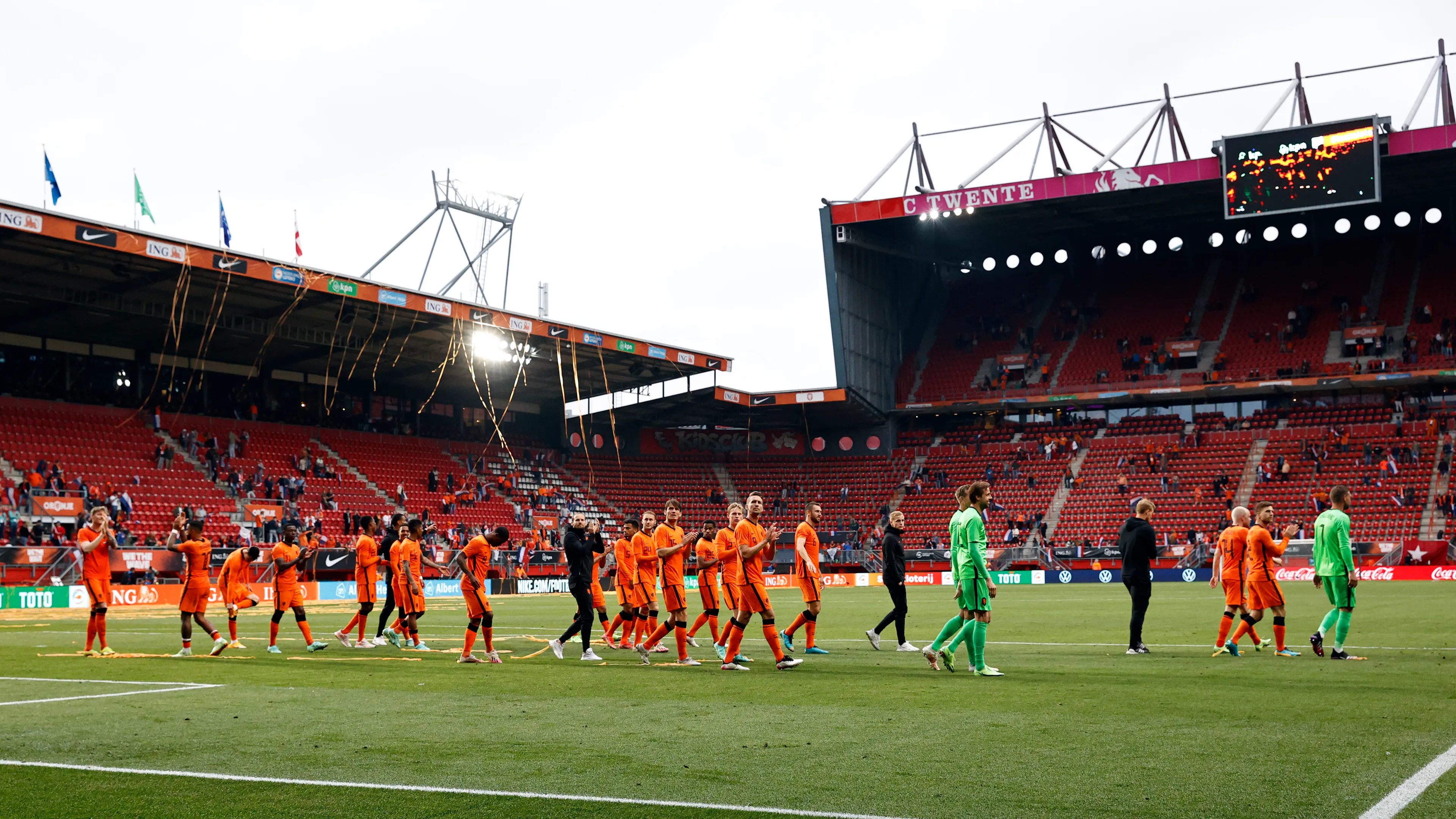 Nederlanders ondanks oefenzege negatiever over EK-kansen Oranje