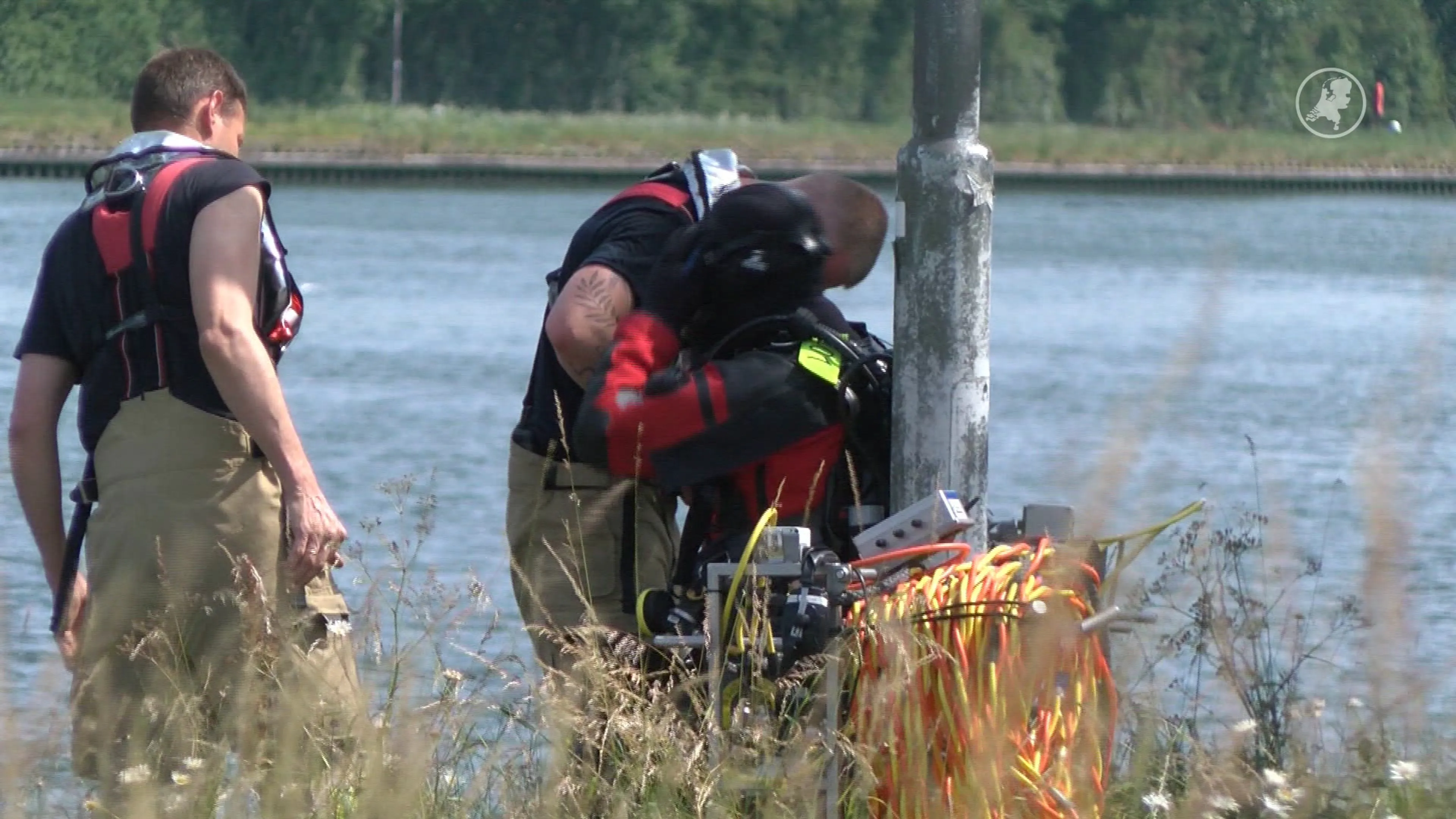 Lichaam gevonden in auto onder water in Zeeuwse Sluiskil