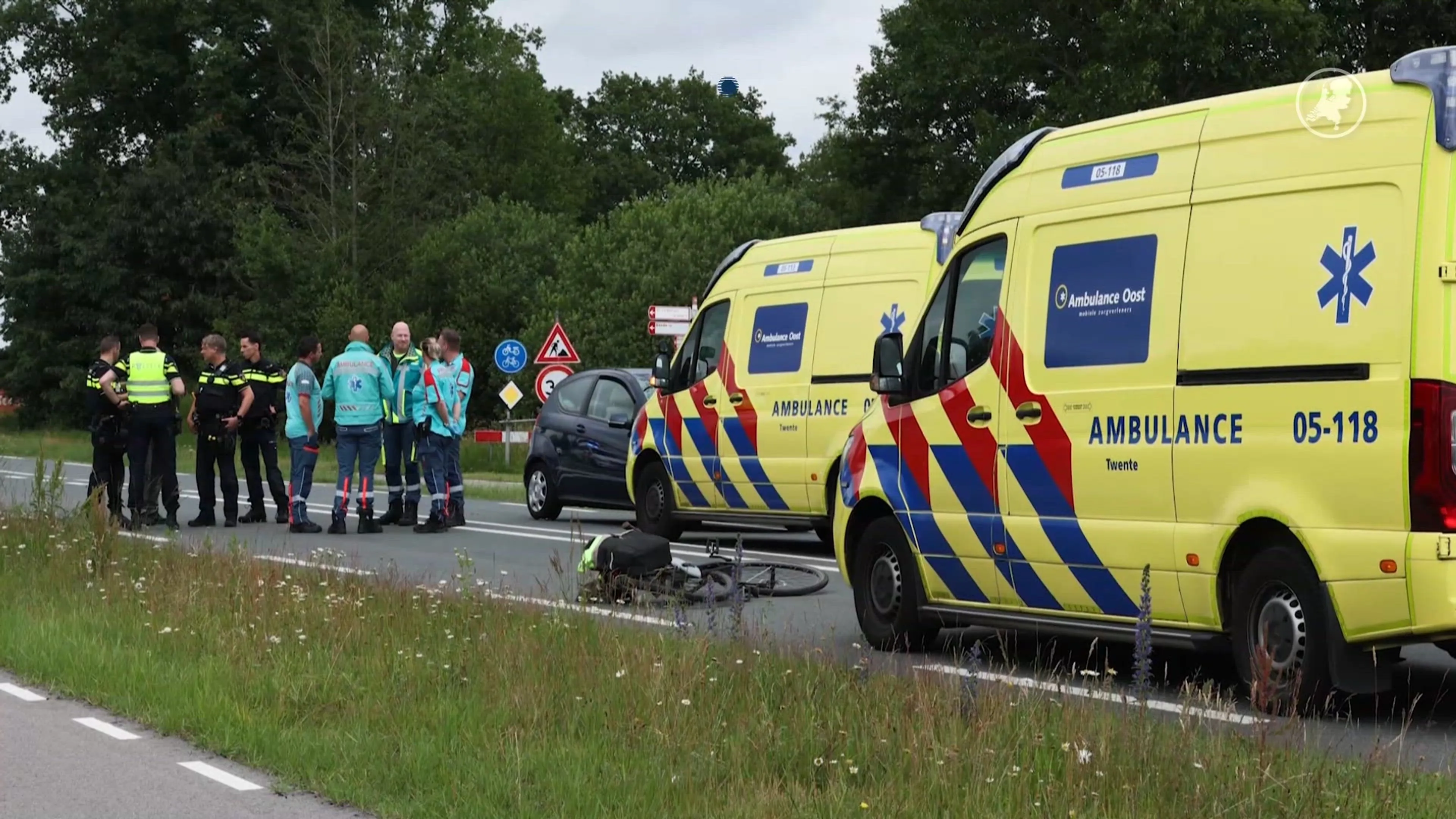 Fietsster (63) omgekomen door aanrijding bij Haaksbergen