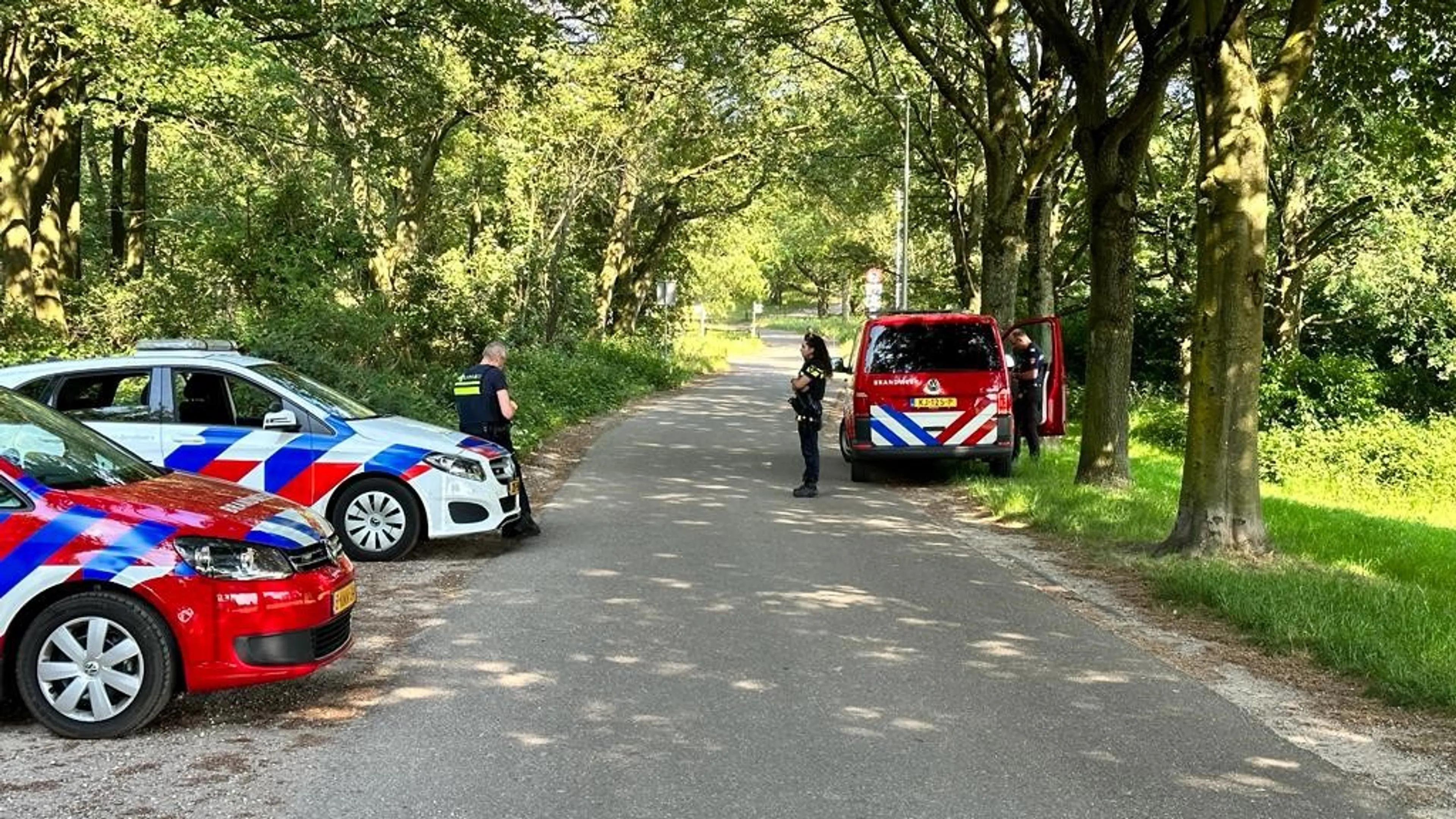 Grote brand op Brunssummerheide in Zuid-Limburg