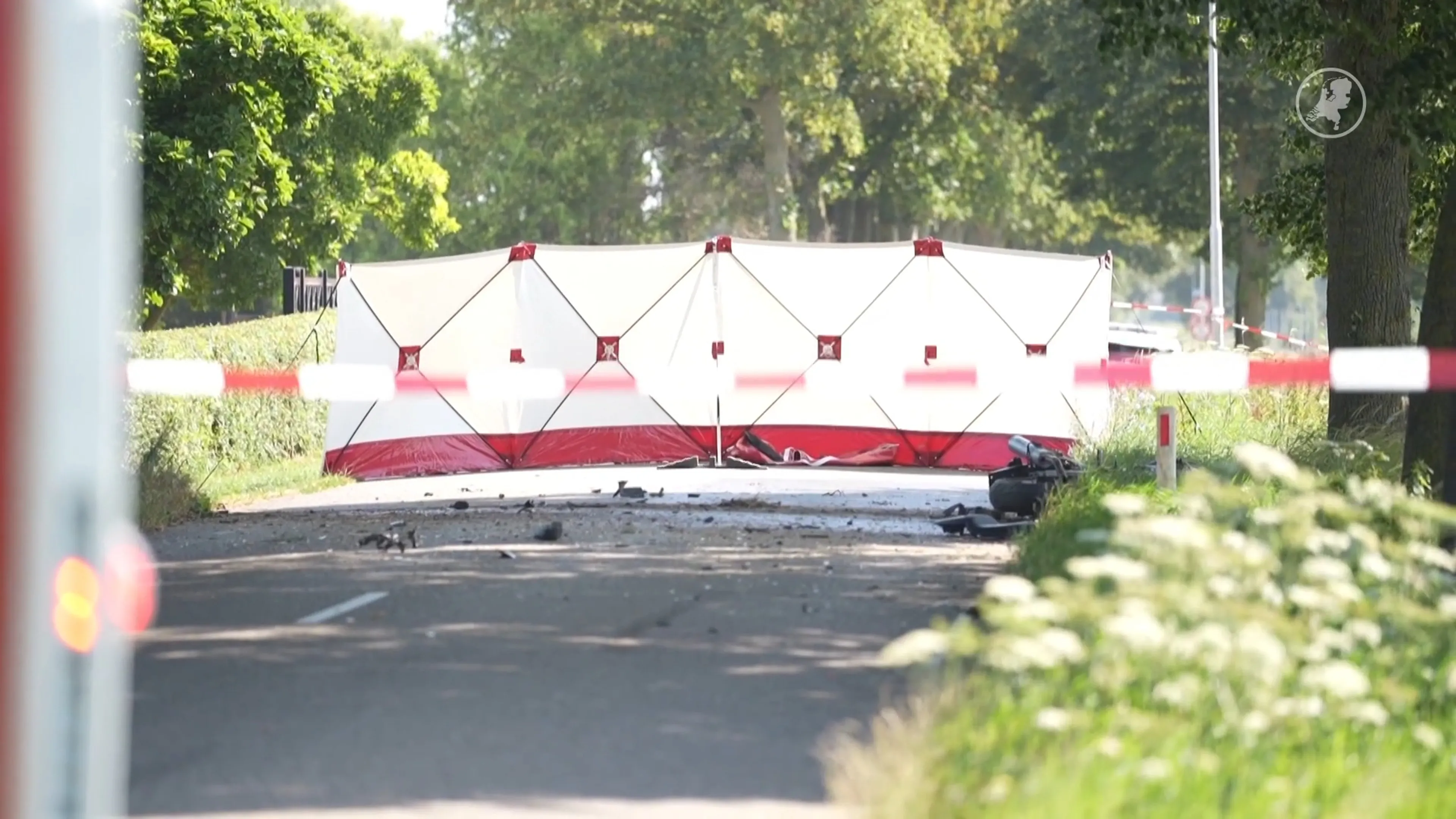 Motorrijder overleden na ernstig eenzijdig ongeval in Lobith