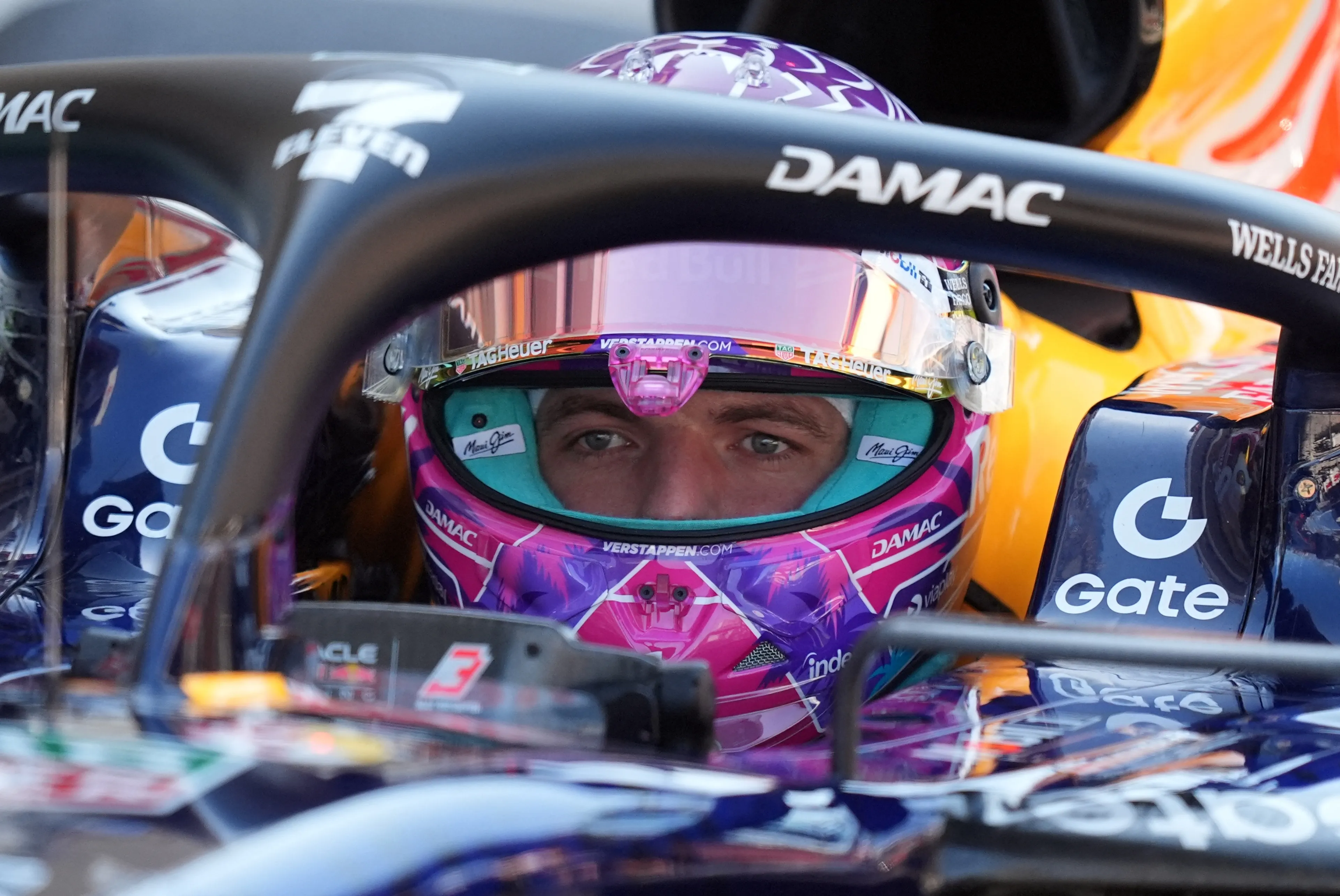Noodweer gooit GP Miami om, Verstappen start vanaf tweede plek